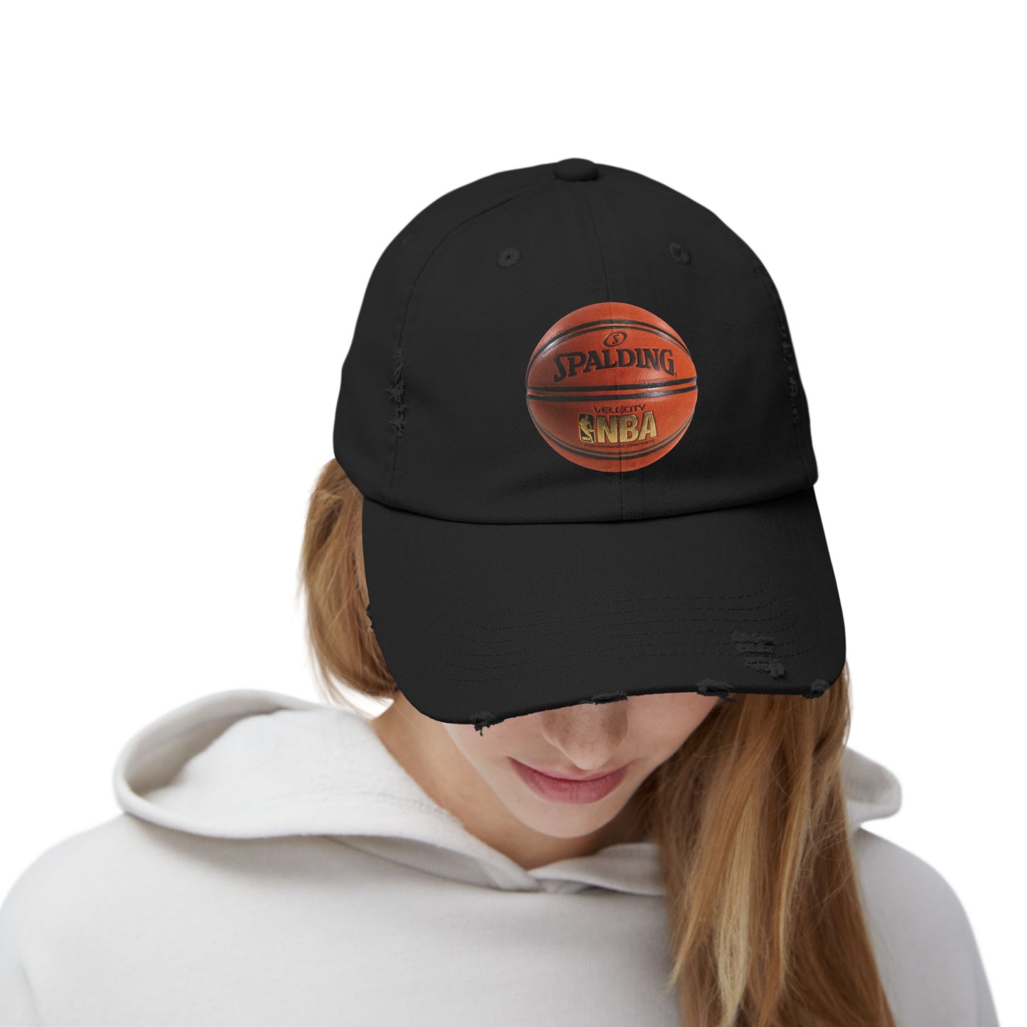 Basketball Unisex Distressed Cap