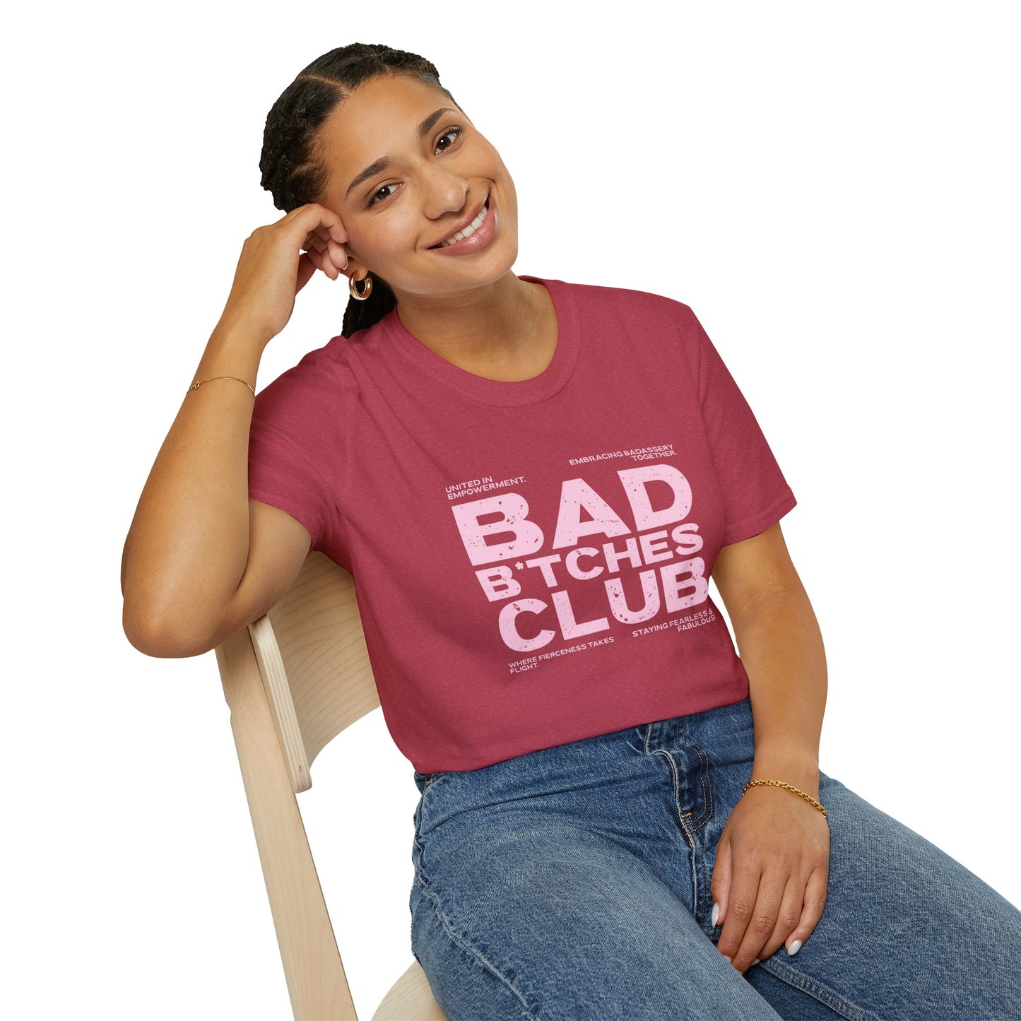 Bad B*tches Club Unisex Softstyle T-Shirt