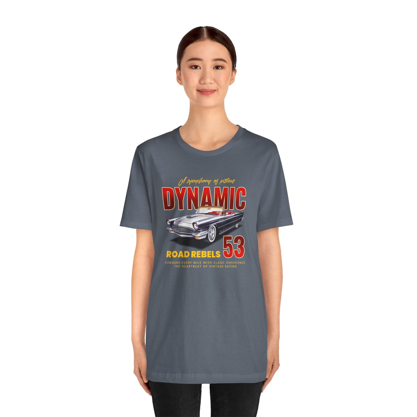 A Symphony Of Pistons Dynamic Unisex Jersey Short Sleeve Tee