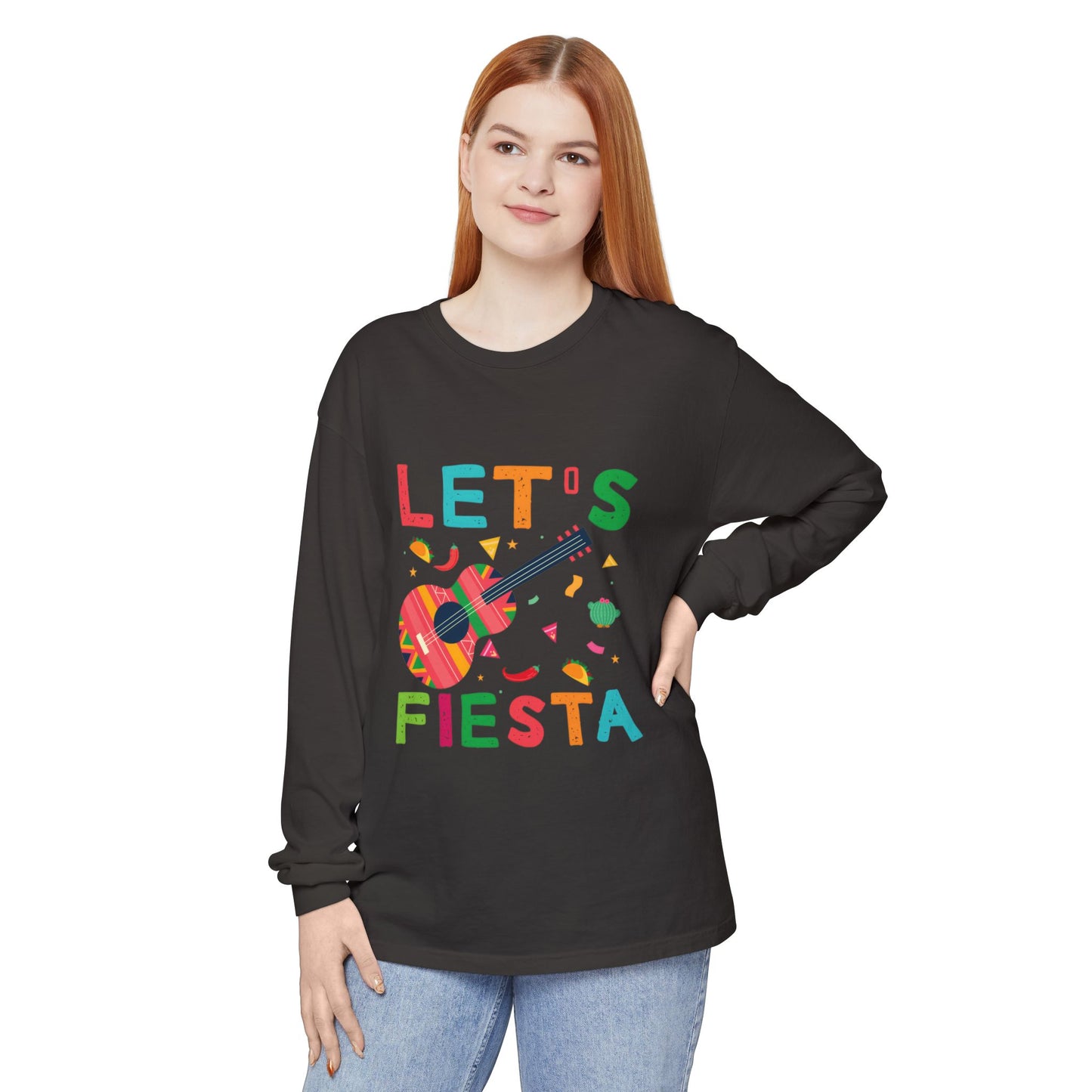 Let's Fiesta Unisex Long Sleeve T-Shirt