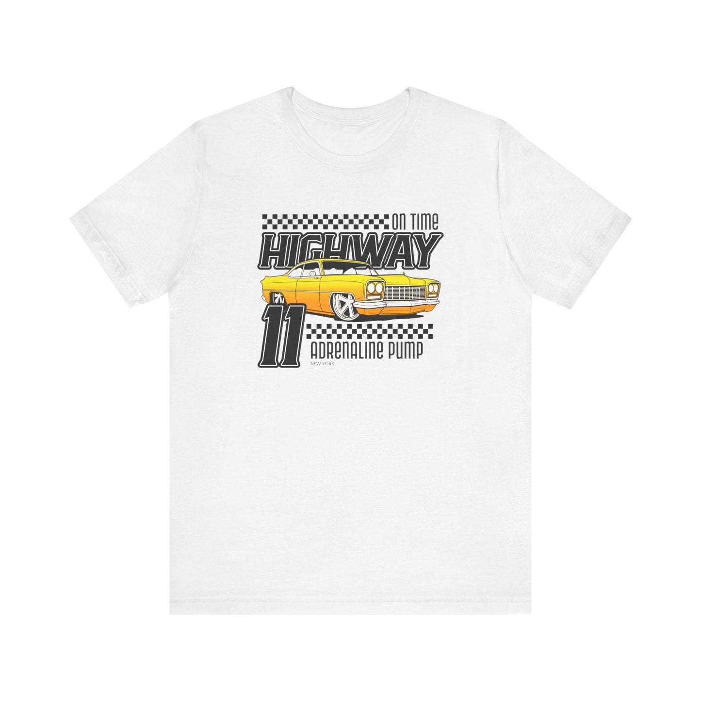 On Time Highway Adrenaline Pump Unisex Jersey Short Sleeve Tee