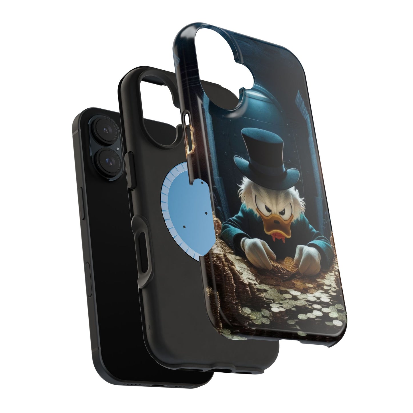 Magnetic Phone Case - Scrooge McDuck Design