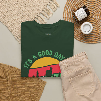 "It's a Good Day to Hike" Unisex Heavy Cotton Tee - Adventure Outdoor Shirt