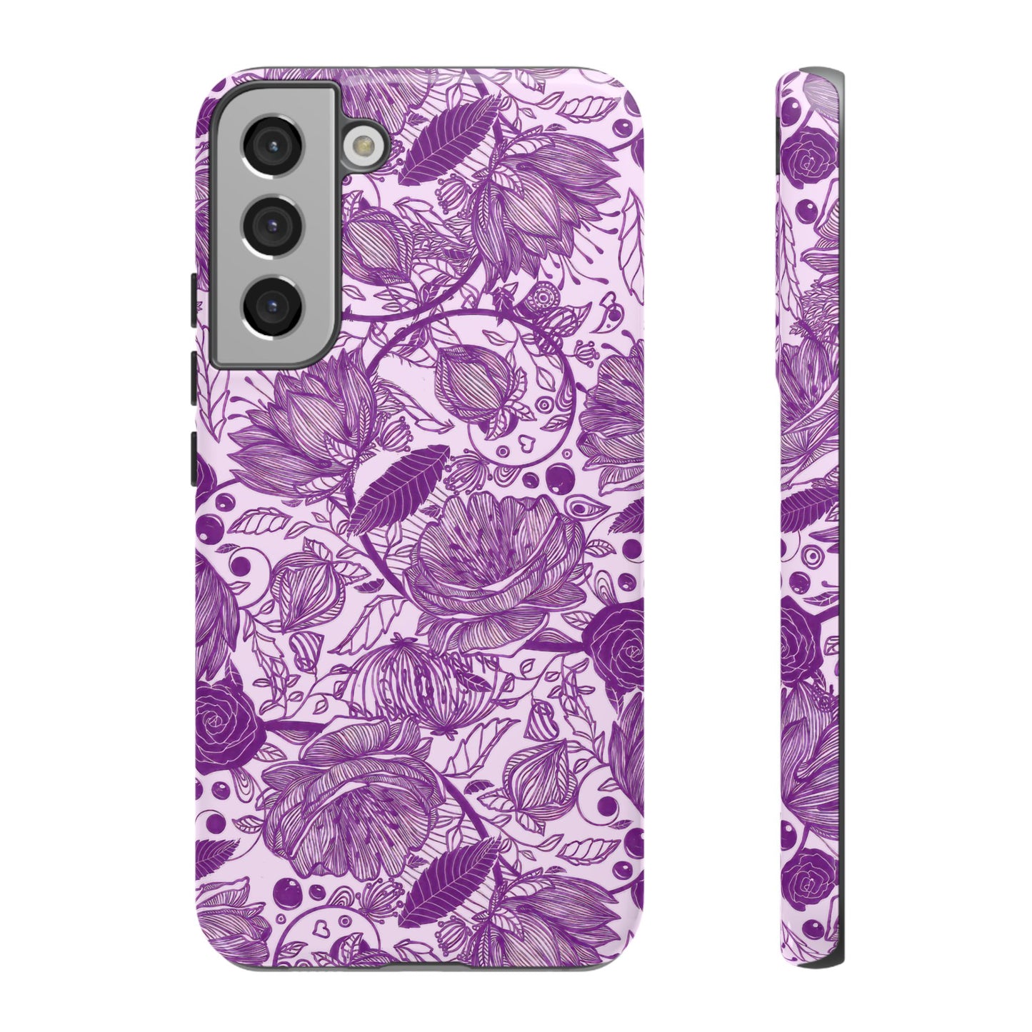 Graphical Garden: Purple Edition Tough Cases