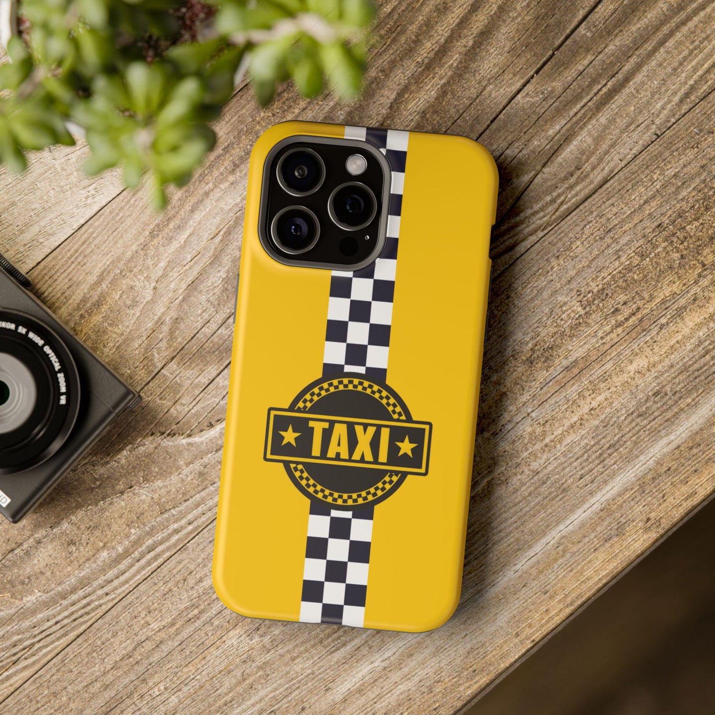 City Taxi Magnetic iPhone Cases