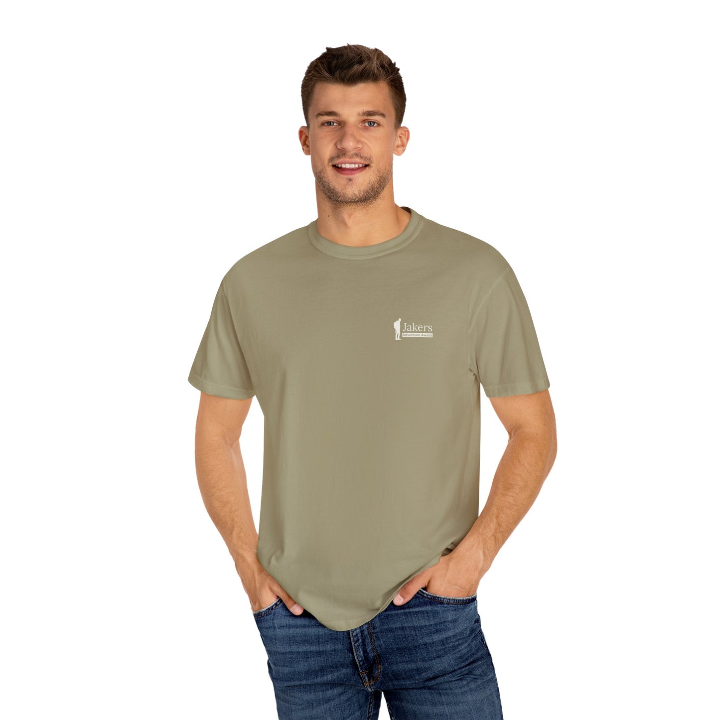 Jakers Adventure Awaits Unisex Garment-Dyed T-shirt