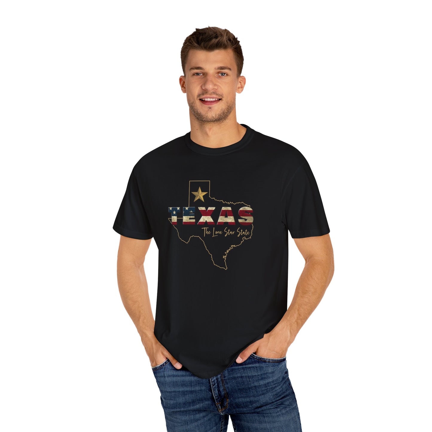 The Lone Star State Unisex Garment-Dyed T-shirt