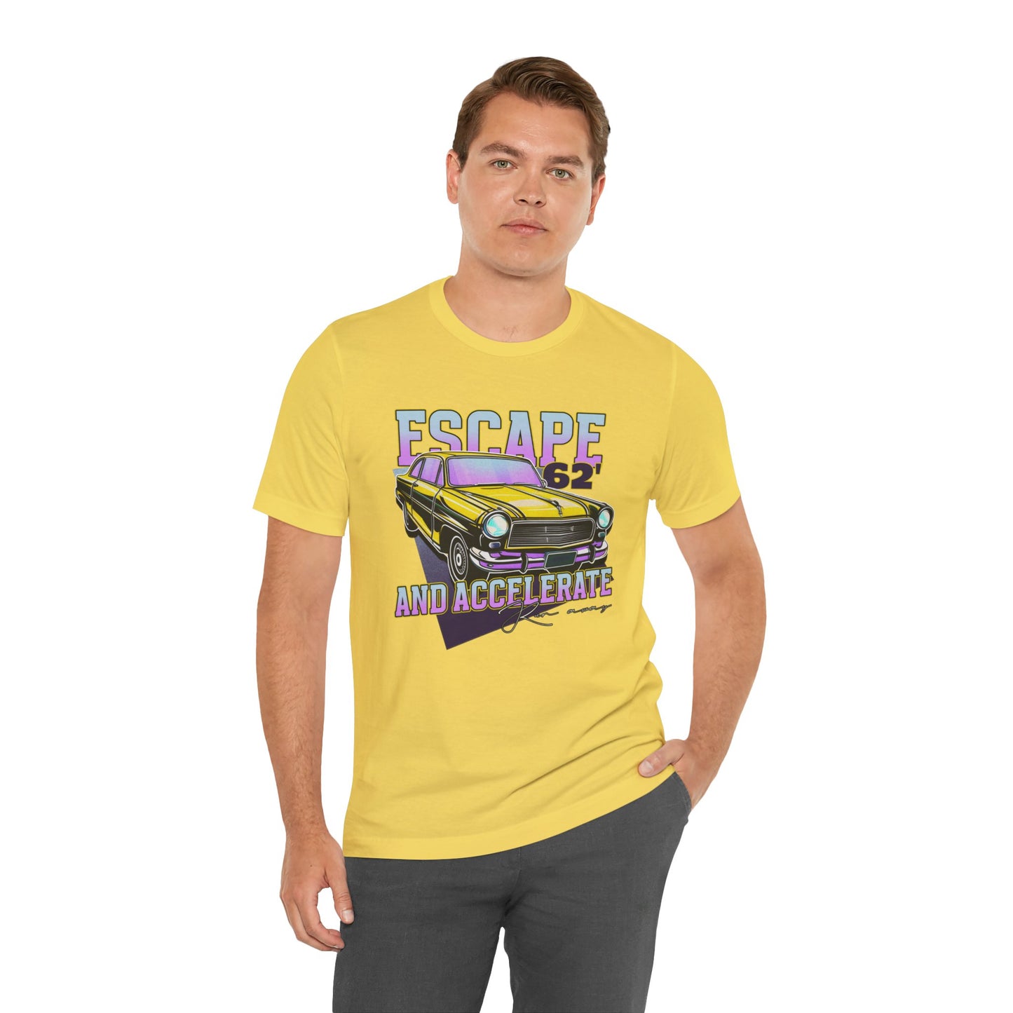 Escape And Accelerate Unisex Jersey Short Sleeve Tee