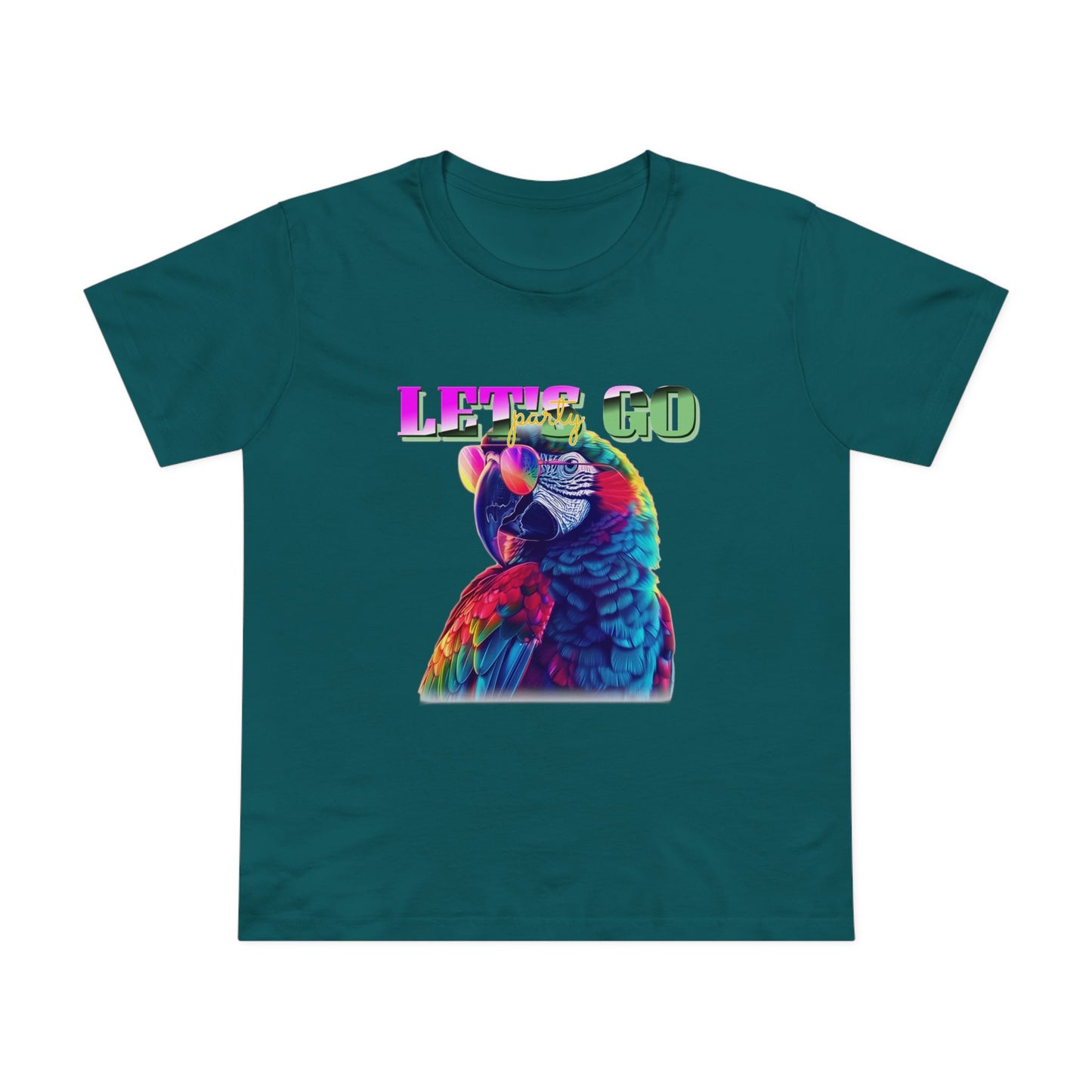 Let's Go Party Women’s Maple Tee