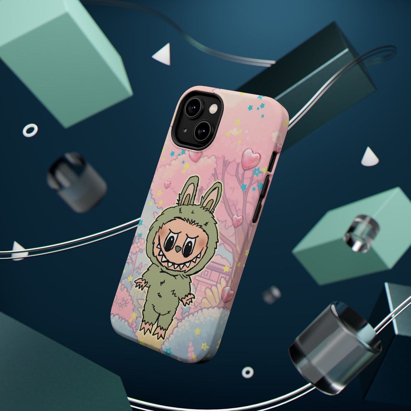 The Monsters Magnetic Tough Cases, Green Grape