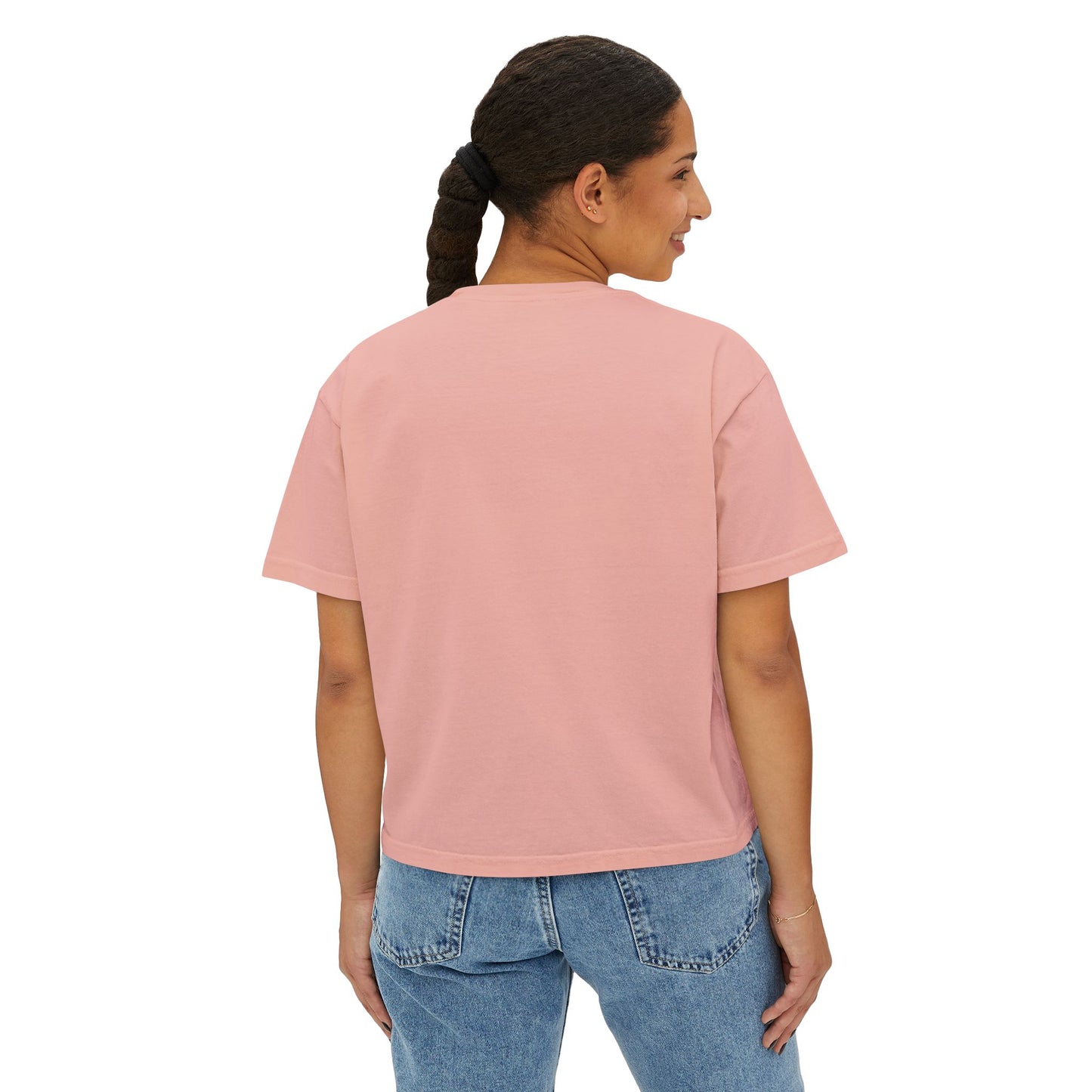 Women’s Boxy Tee - Love Yourself Graphic Shirt