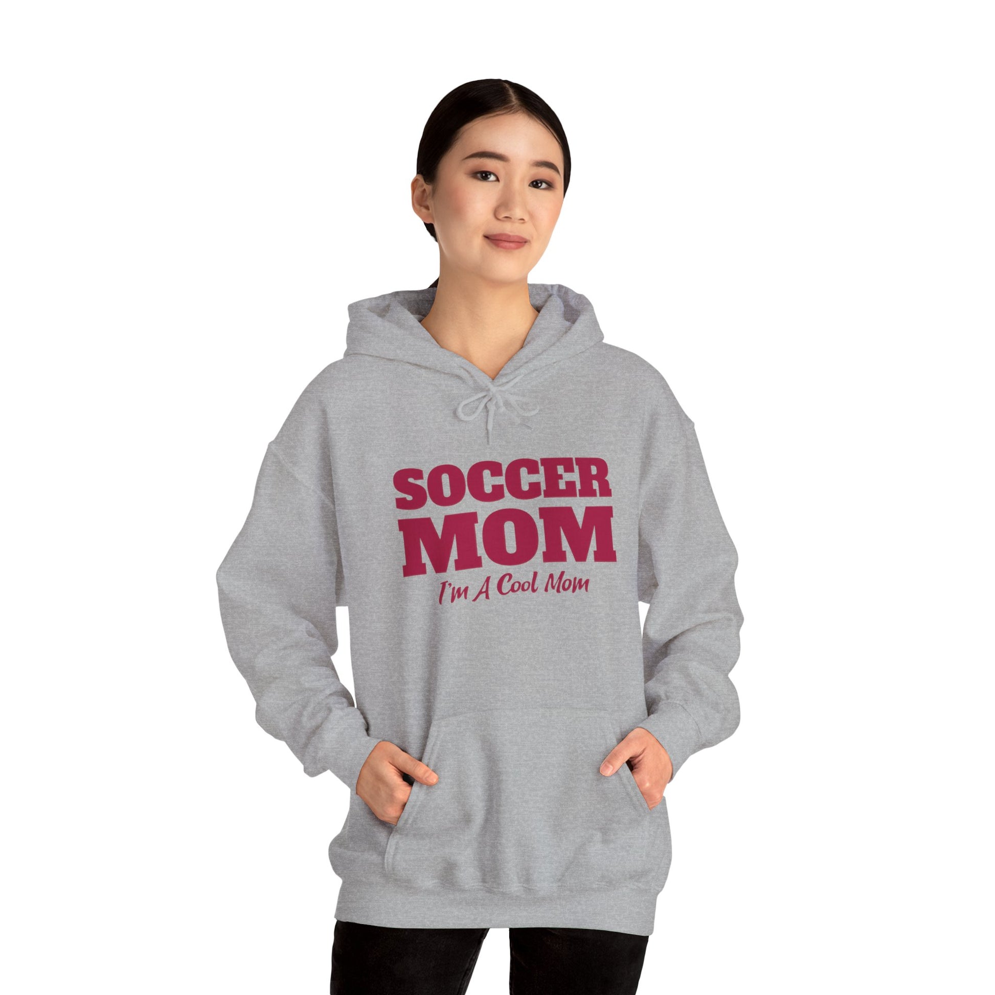 Soccer Mom I'm A Cool Mom Hooded Sweatshirt