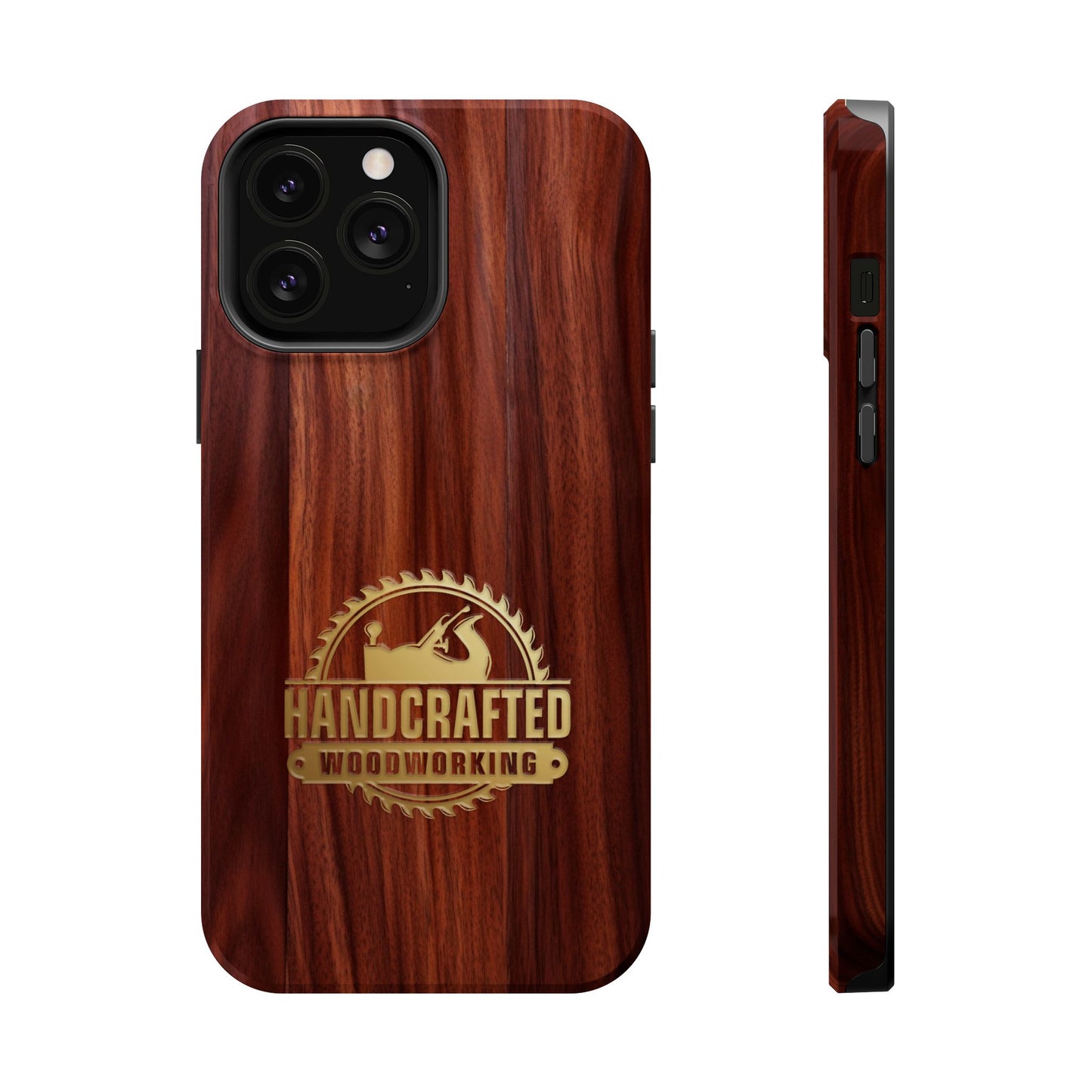 Woodworking Logo Magnetic iPhone Case