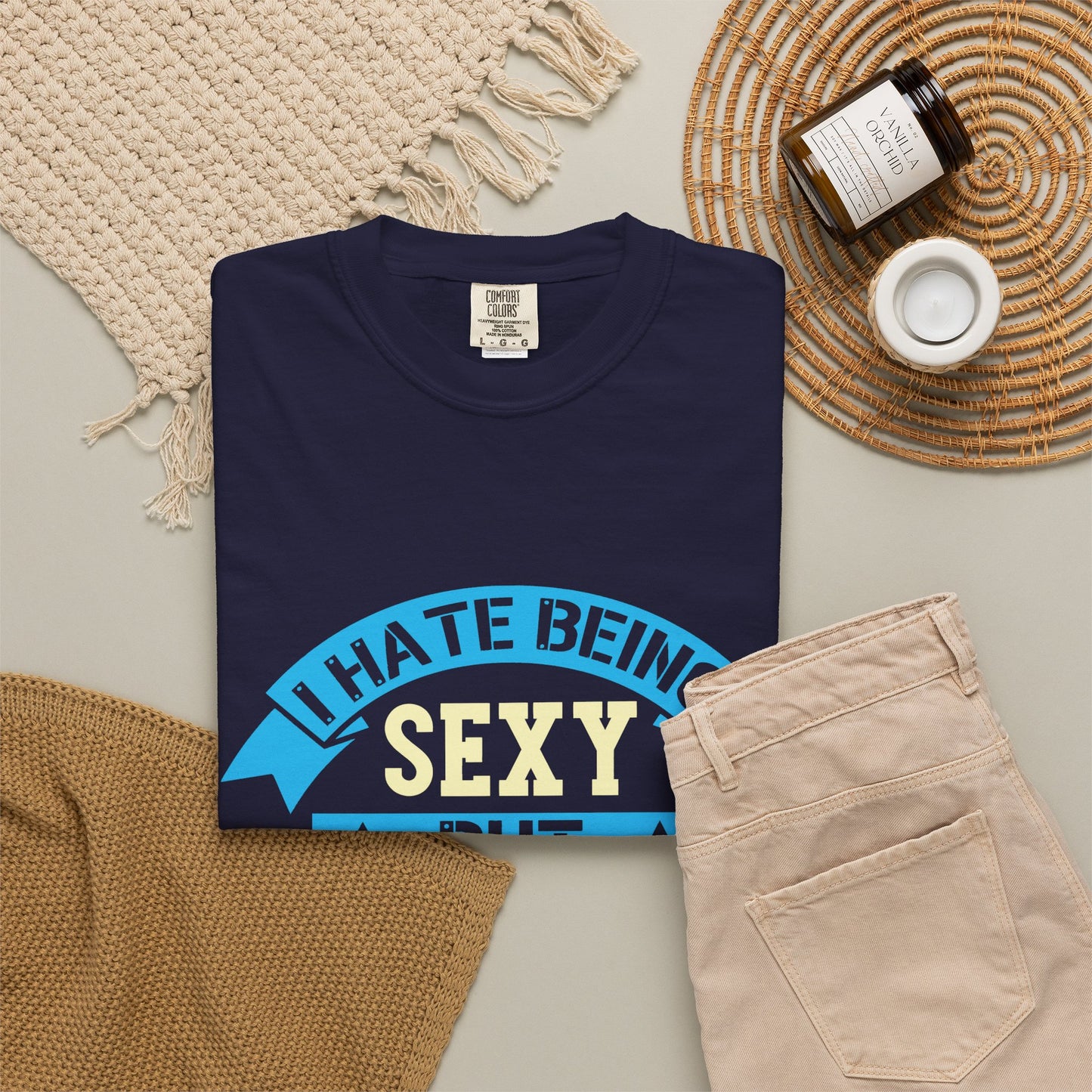 Drummer T-Shirt - "I Hate Being Sexy But I Can't Help It I'm The Drummer"