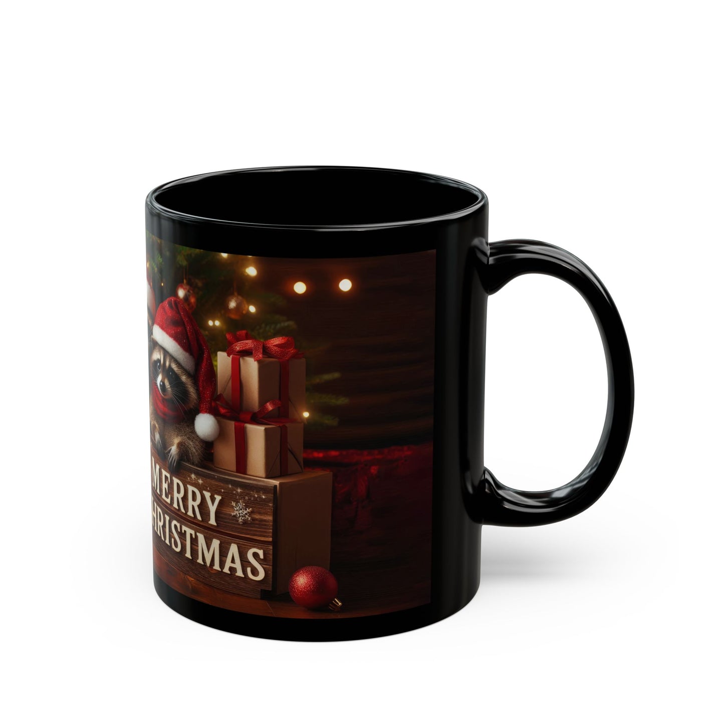 Santa's Bandits Black Mug - 11oz, 15oz