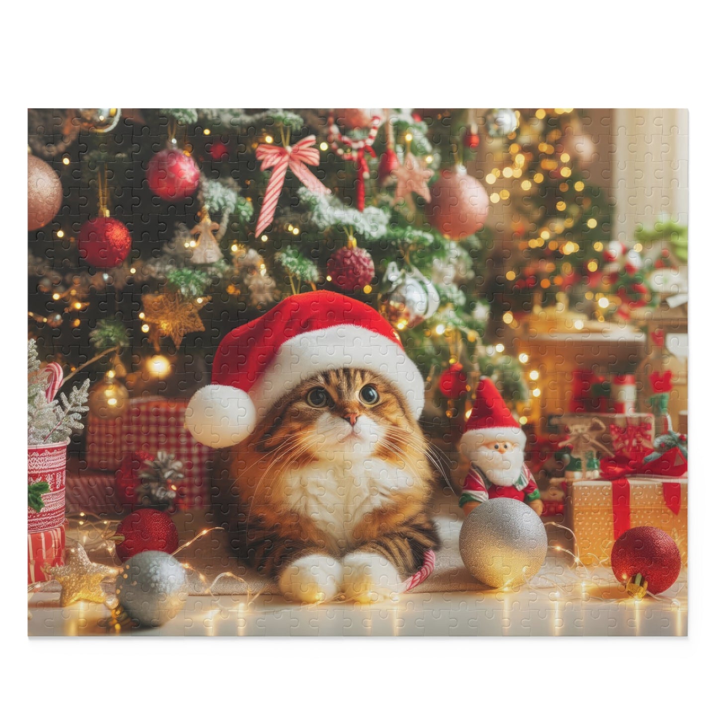 Merry Christmas Kitten (120, 252, 500-Piece)