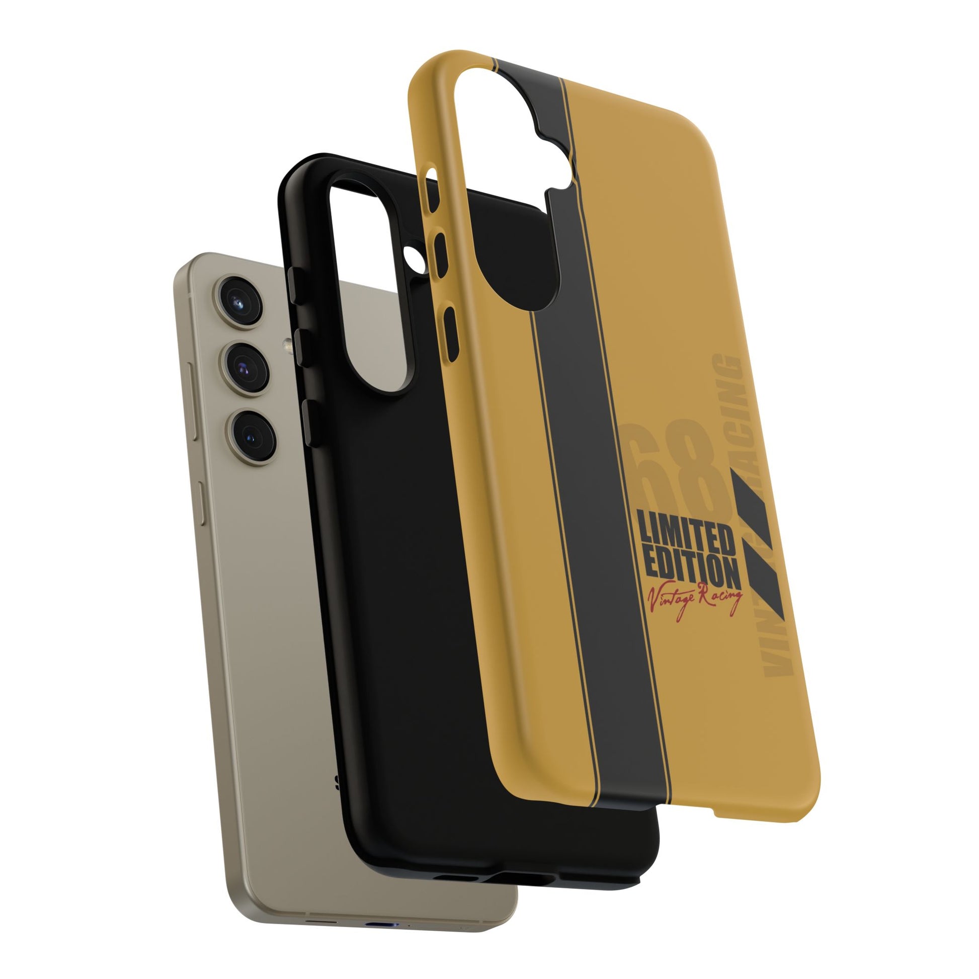 Vintage Racing 68 Tough Case, Retro Racecar Design