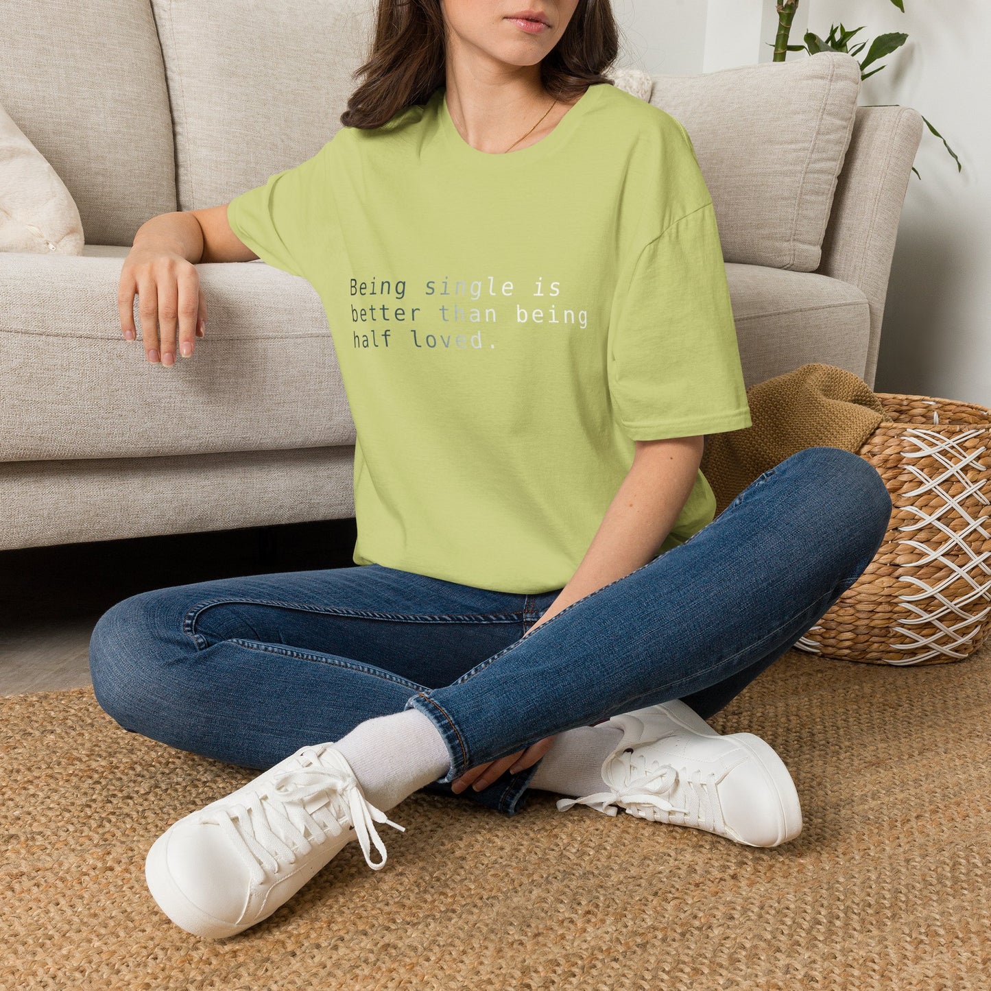 Being Single Unisex Softstyle T-Shirt