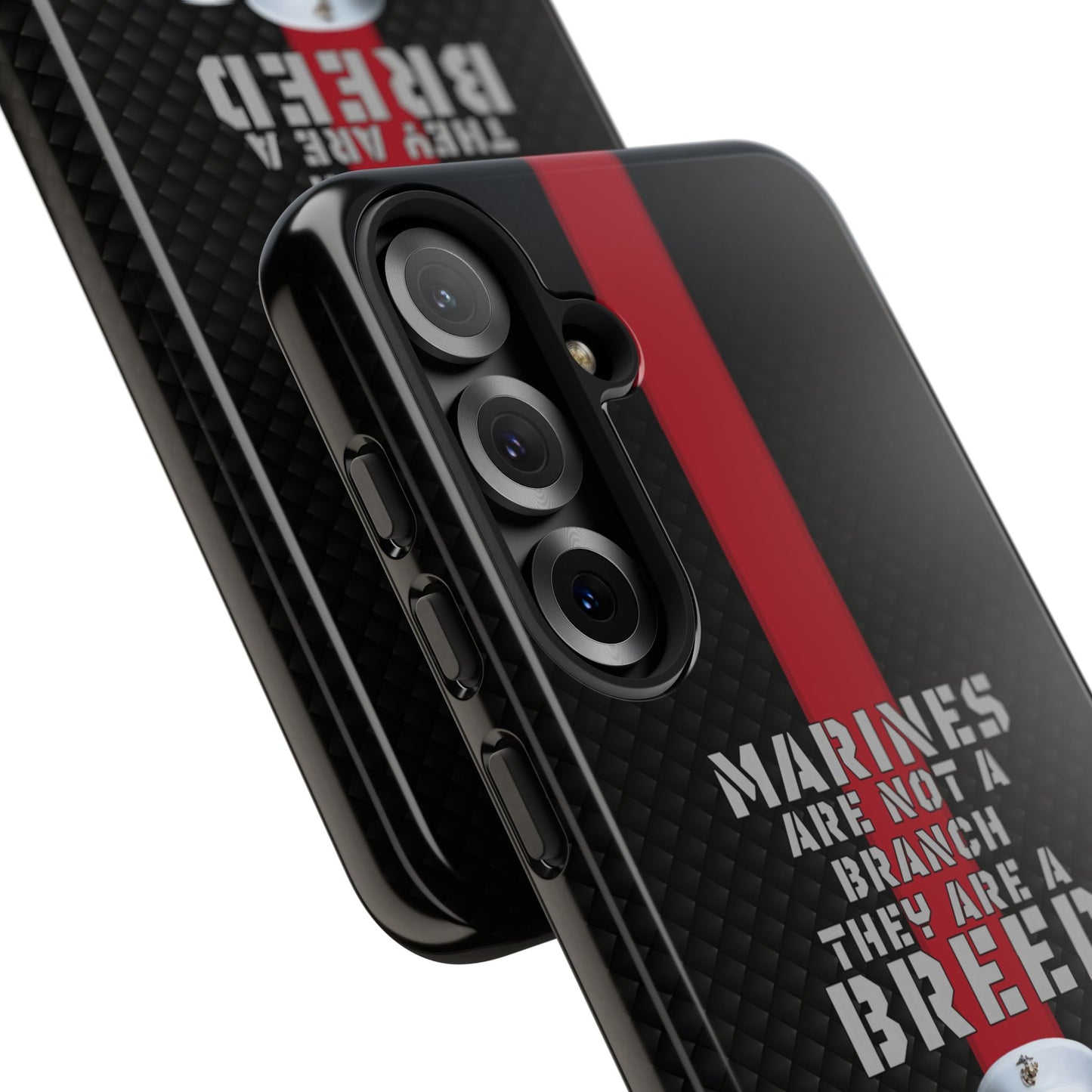 Marine Corps Samsung Tough Phone Case - Proud Military Supporter