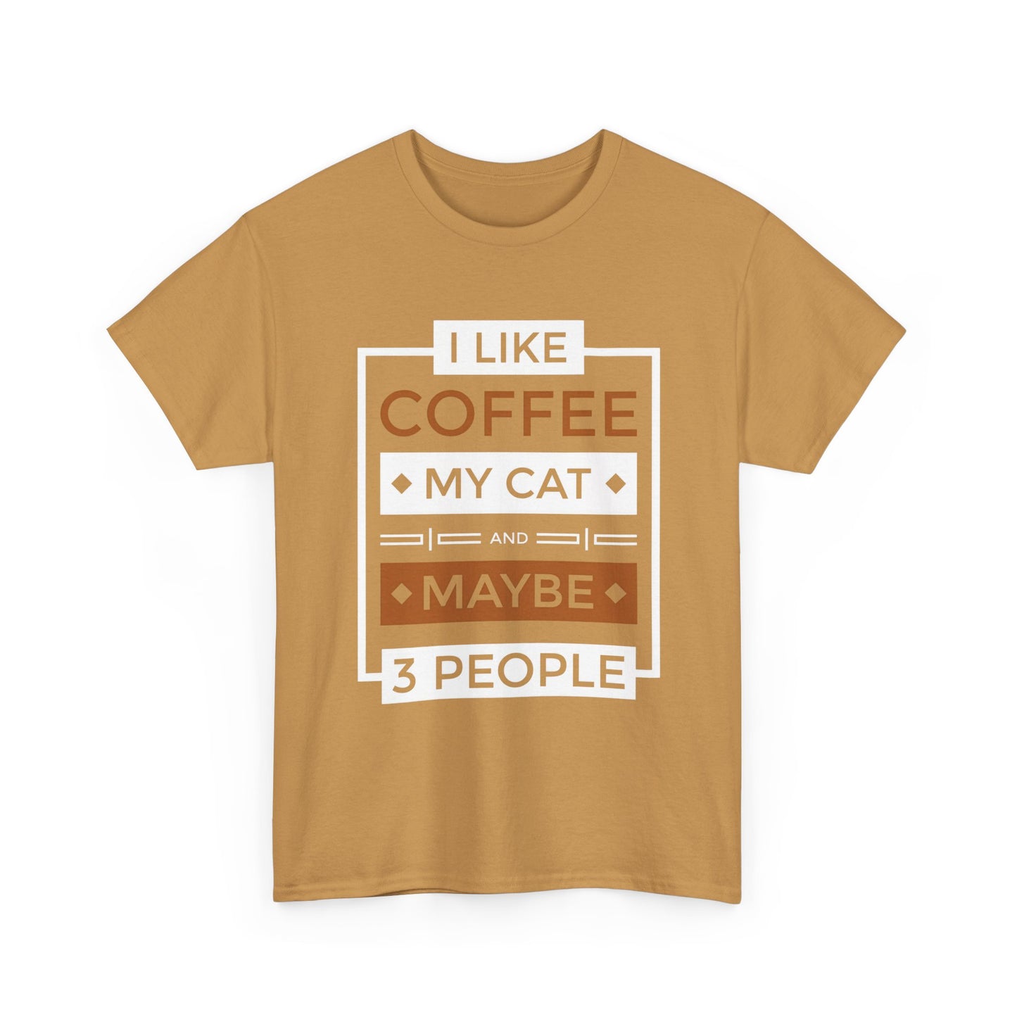 Coffee Cat Lover T-shirt, Funny Graphic Tee