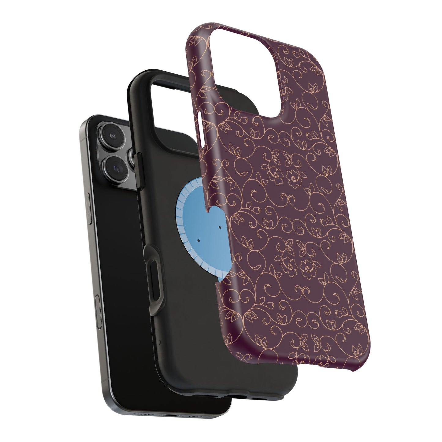 Luxury Serial Magnetic Phone Case, Royal