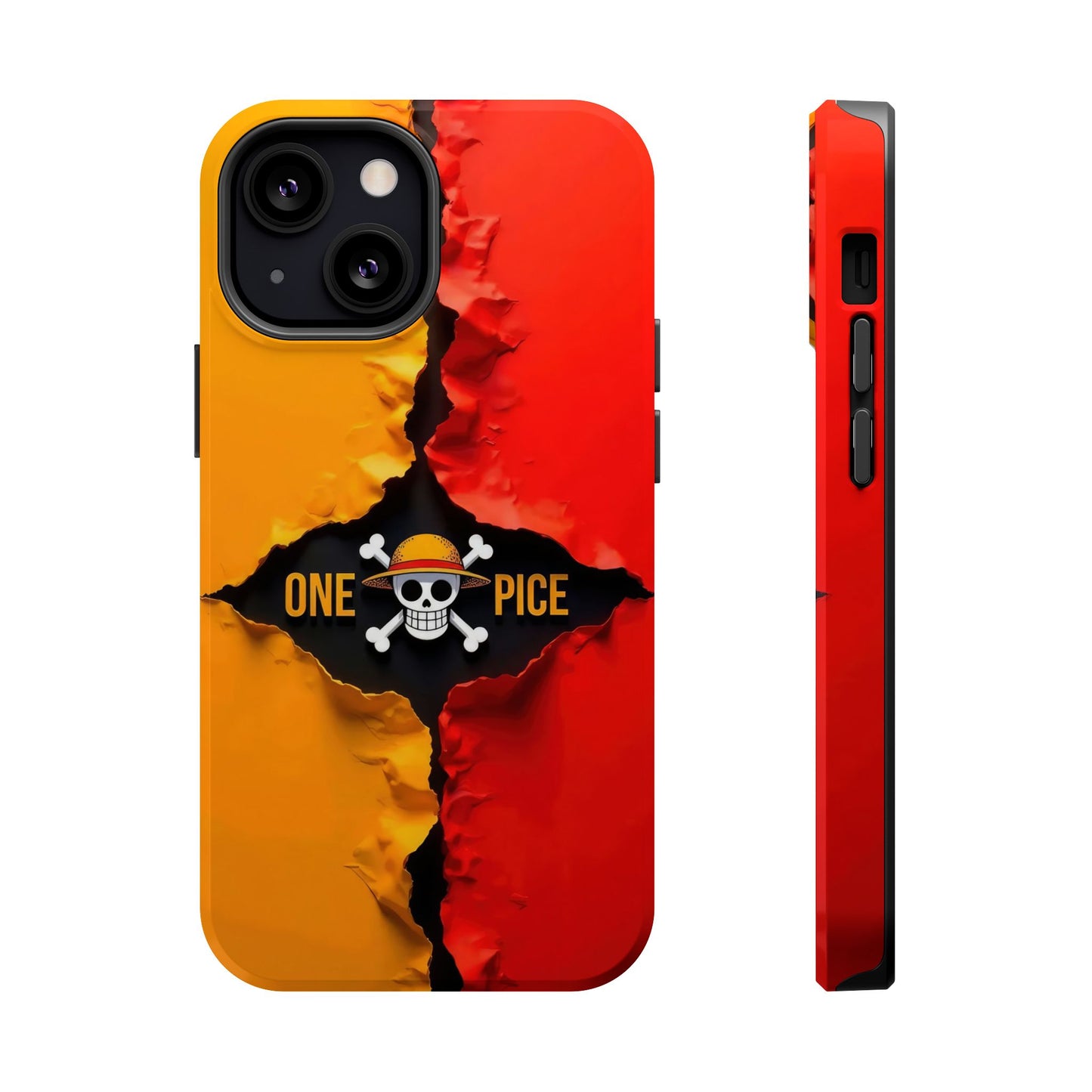 Bold One Piece Magnetic Tough Cases, Anime Phone Cover