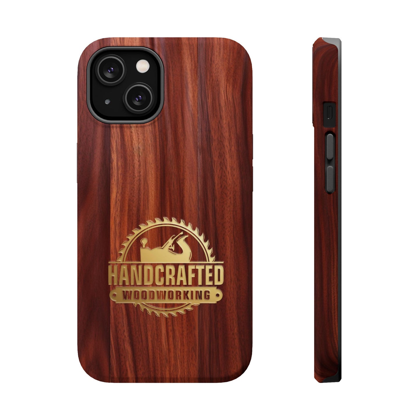 Woodworking Logo Magnetic iPhone Case