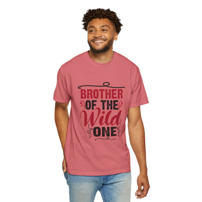 Brother of the Wild One Unisex T-Shirt - Perfect for Sibling Celebrations & Nature Lovers
