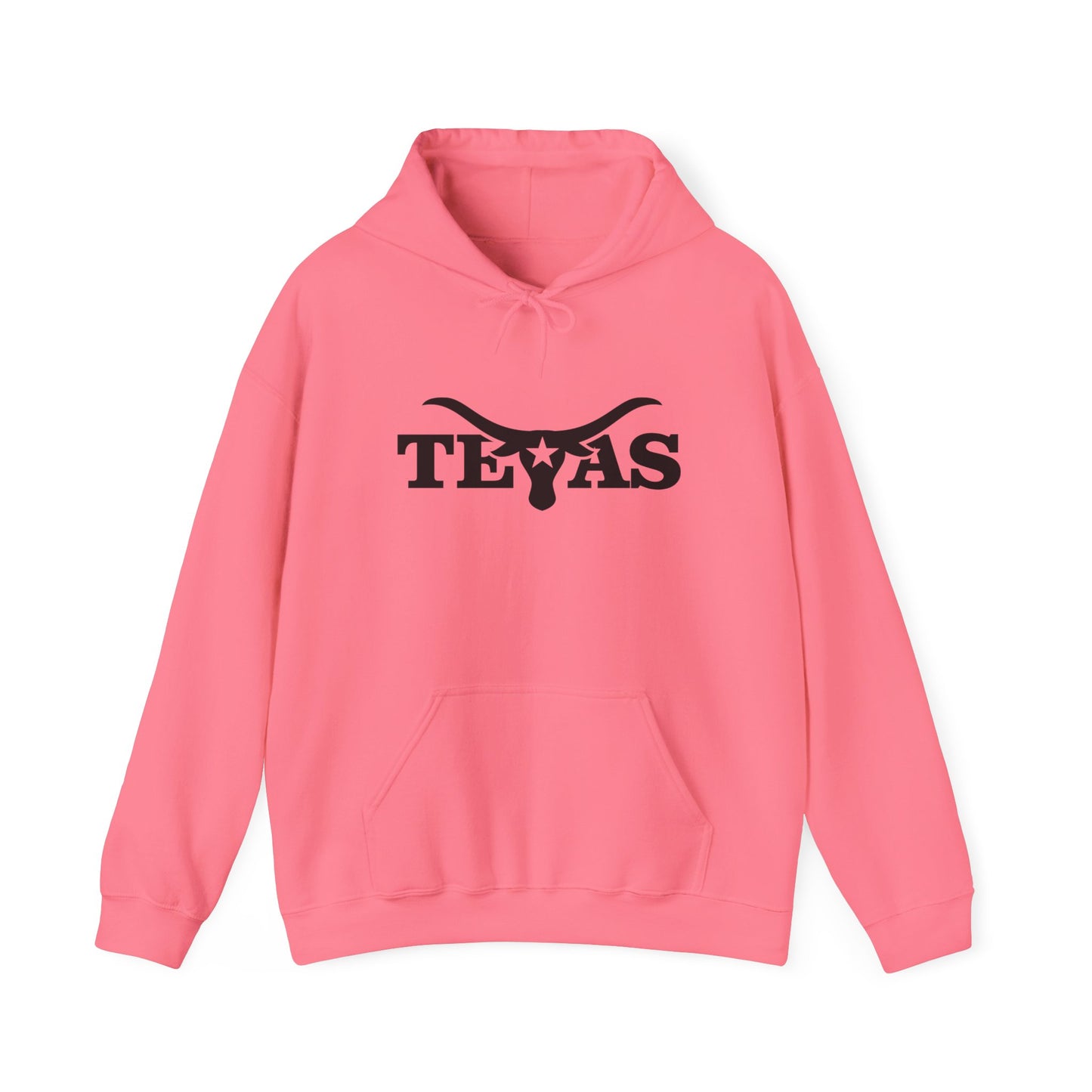 Texas Longhorns Unisex Heavy Blend Hooded Sweatshirt - Casual Comfort and Style
