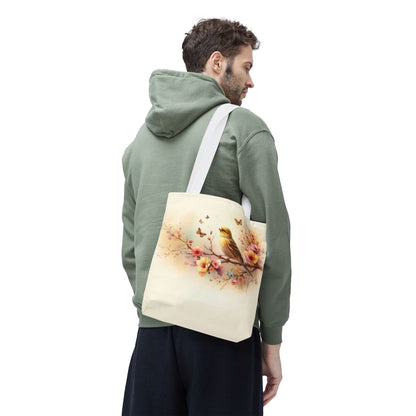 Blooming Melody Tote Bag