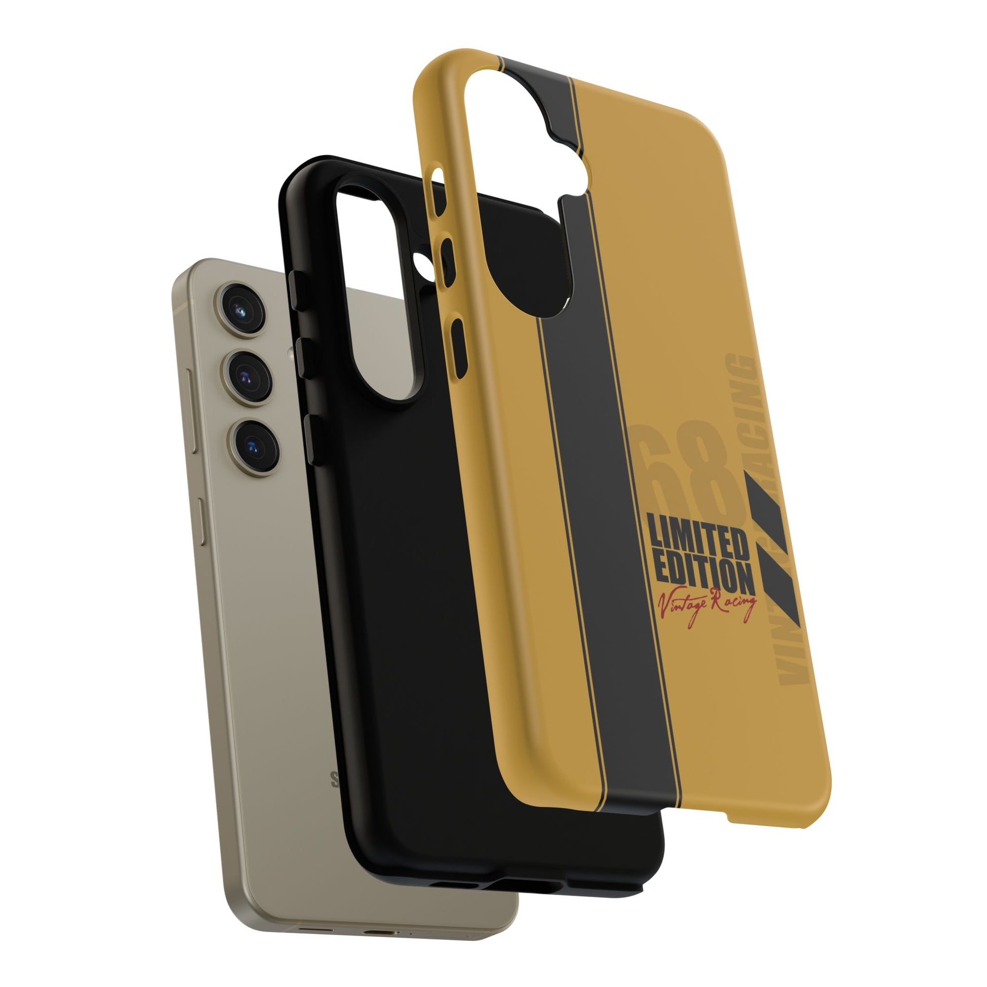 Vintage Racing 68 Tough Case, Retro Racecar Design