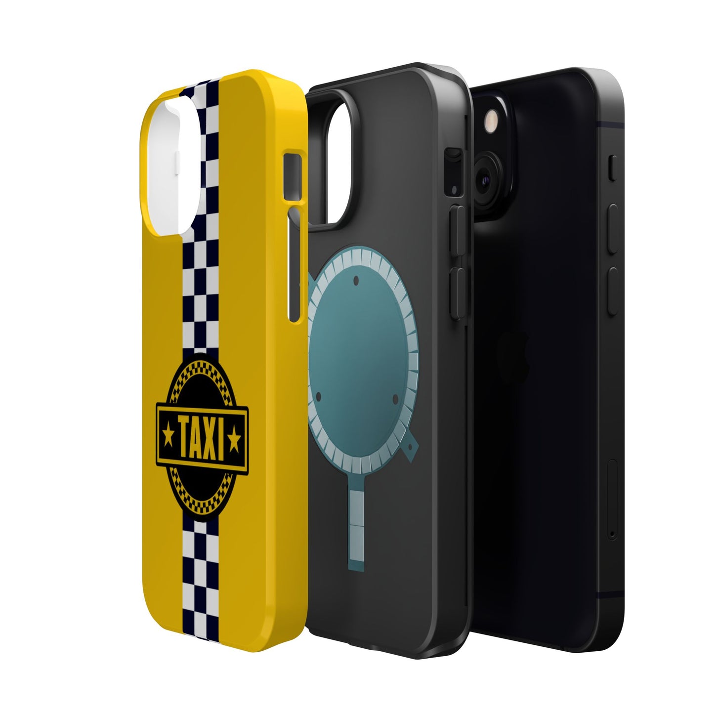 City Taxi Magnetic iPhone Cases