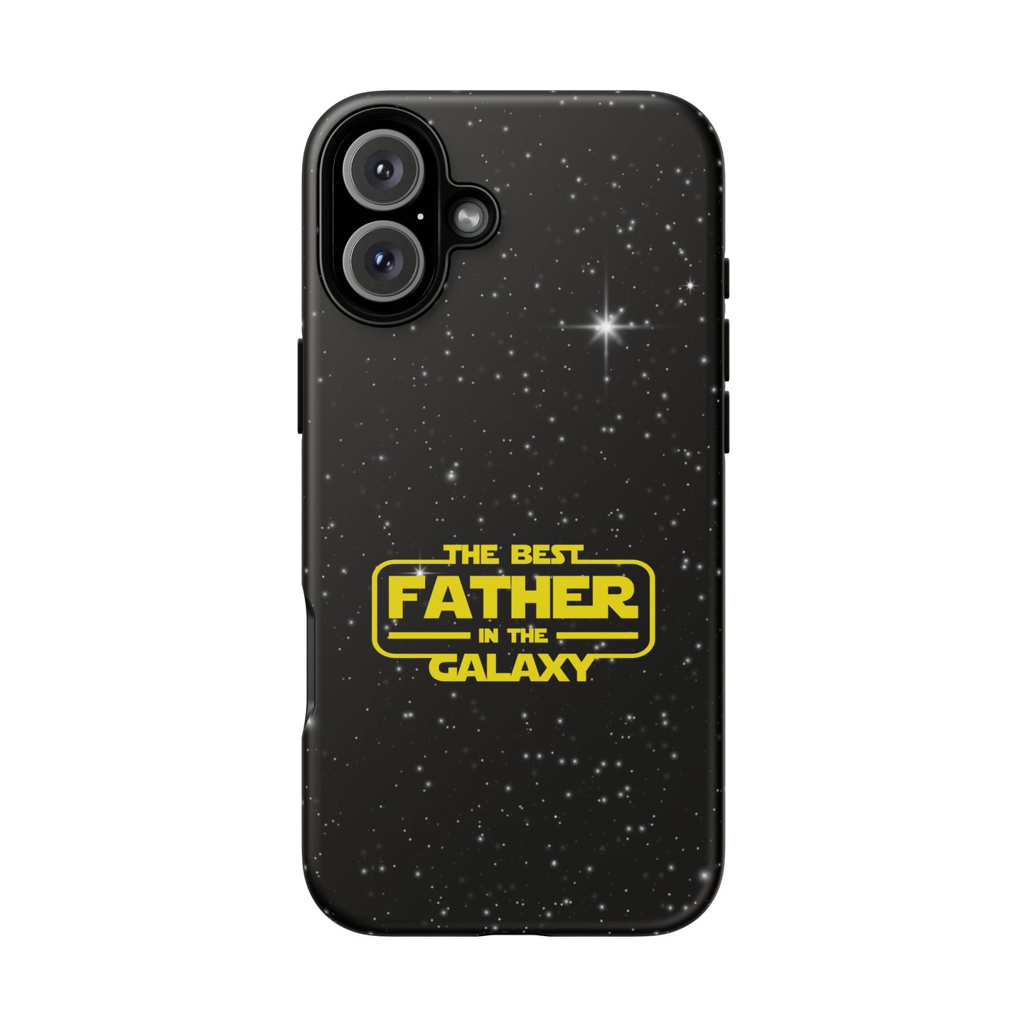 Galaxy-Themed iPhone Tough Case - Perfect Gift for the Best Father