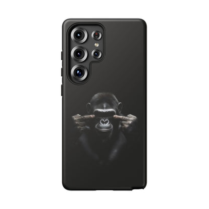Edgy Gorilla Samsung  Phone Case - Funny Gift for Animal Lovers