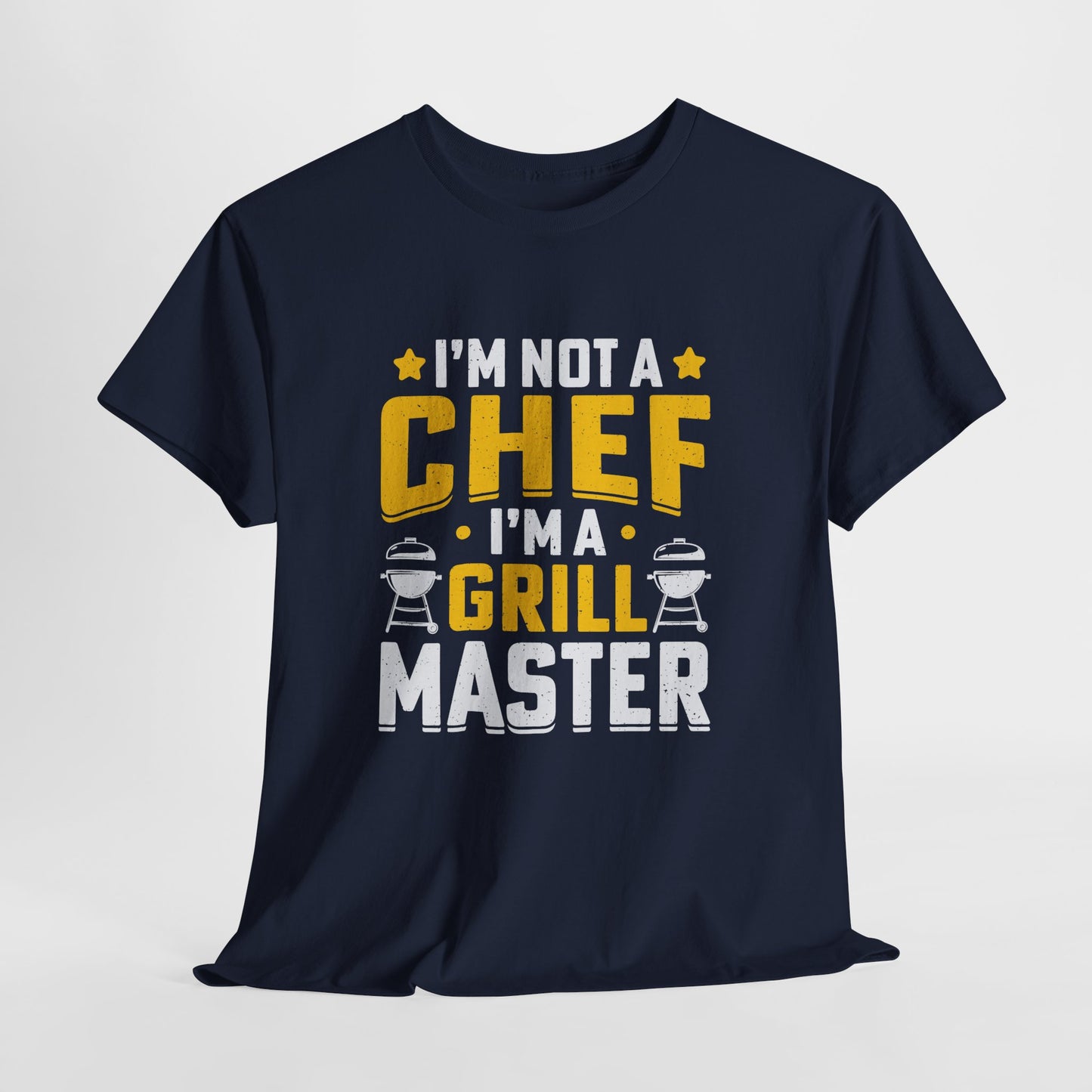 Grill Master Unisex Heavy Cotton Tee - Perfect Gift for BBQ Lovers