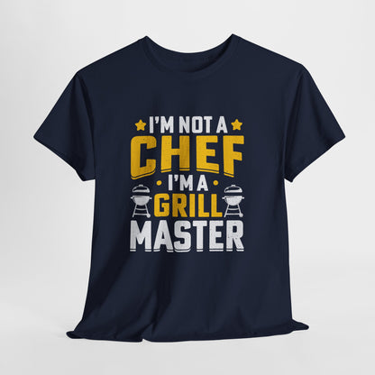 Grill Master Unisex Heavy Cotton Tee - Perfect Gift for BBQ Lovers