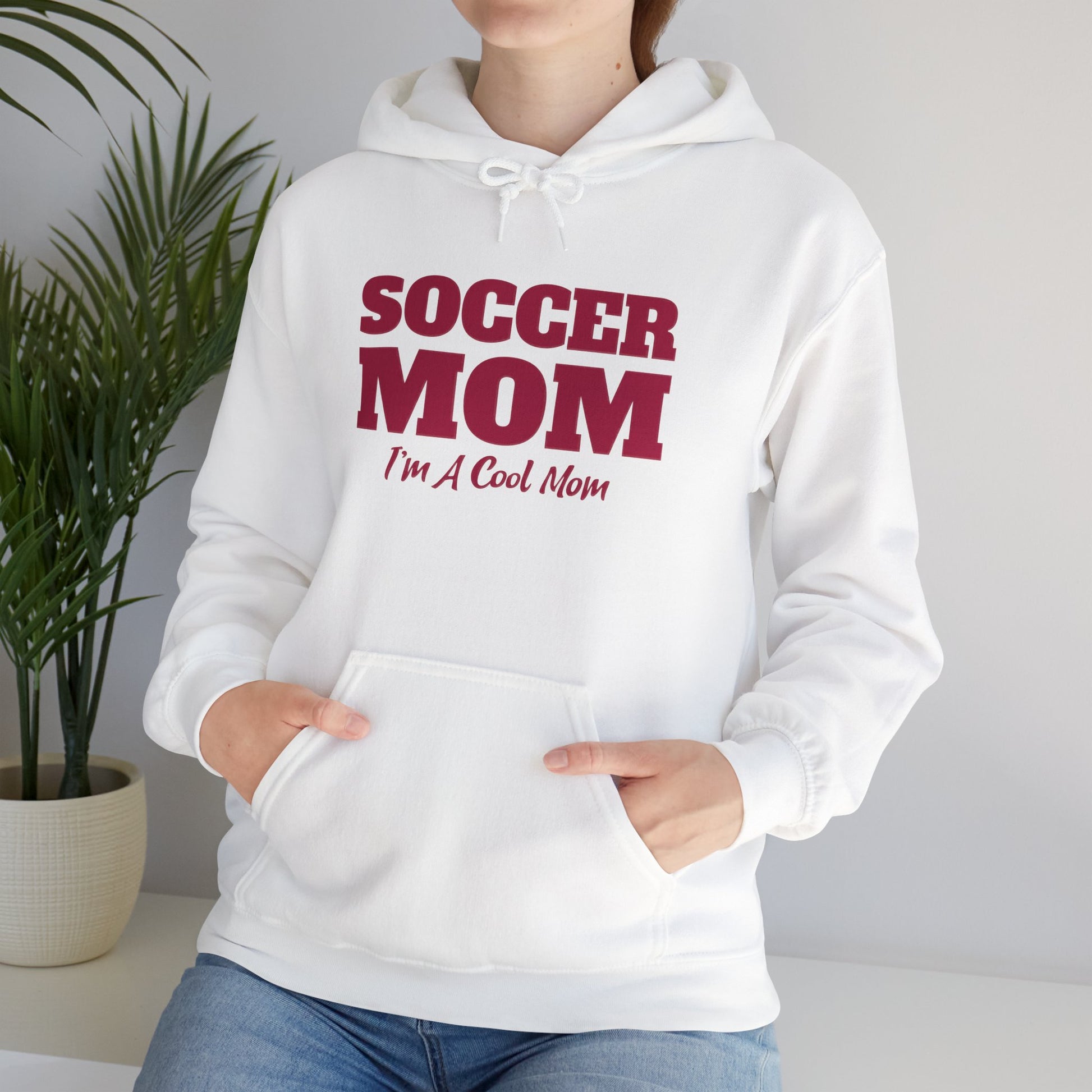 Soccer Mom I'm A Cool Mom Hooded Sweatshirt