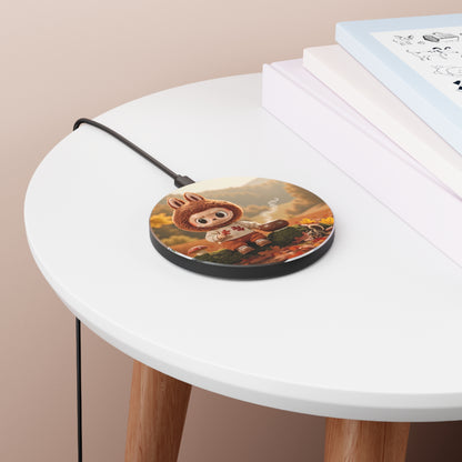 Monster Wireless Charger — Cute Fall Cozy Phone Charger