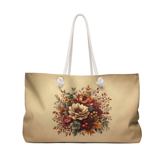 Autumn Bouquet Weekender Bag