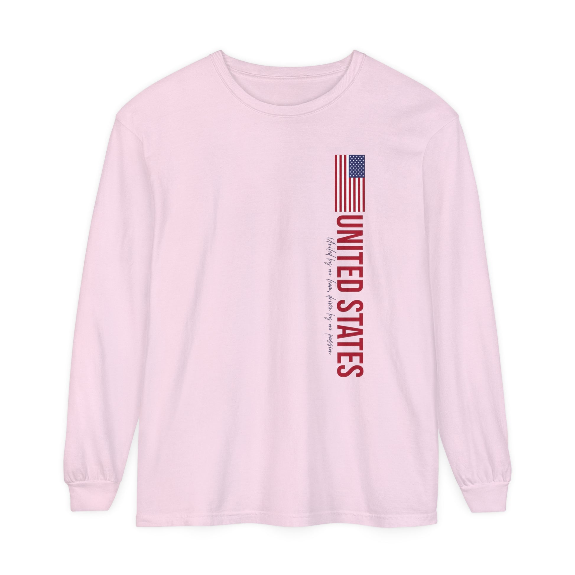 Patriotic Long Sleeve T-Shirt - One Nation, One Dream