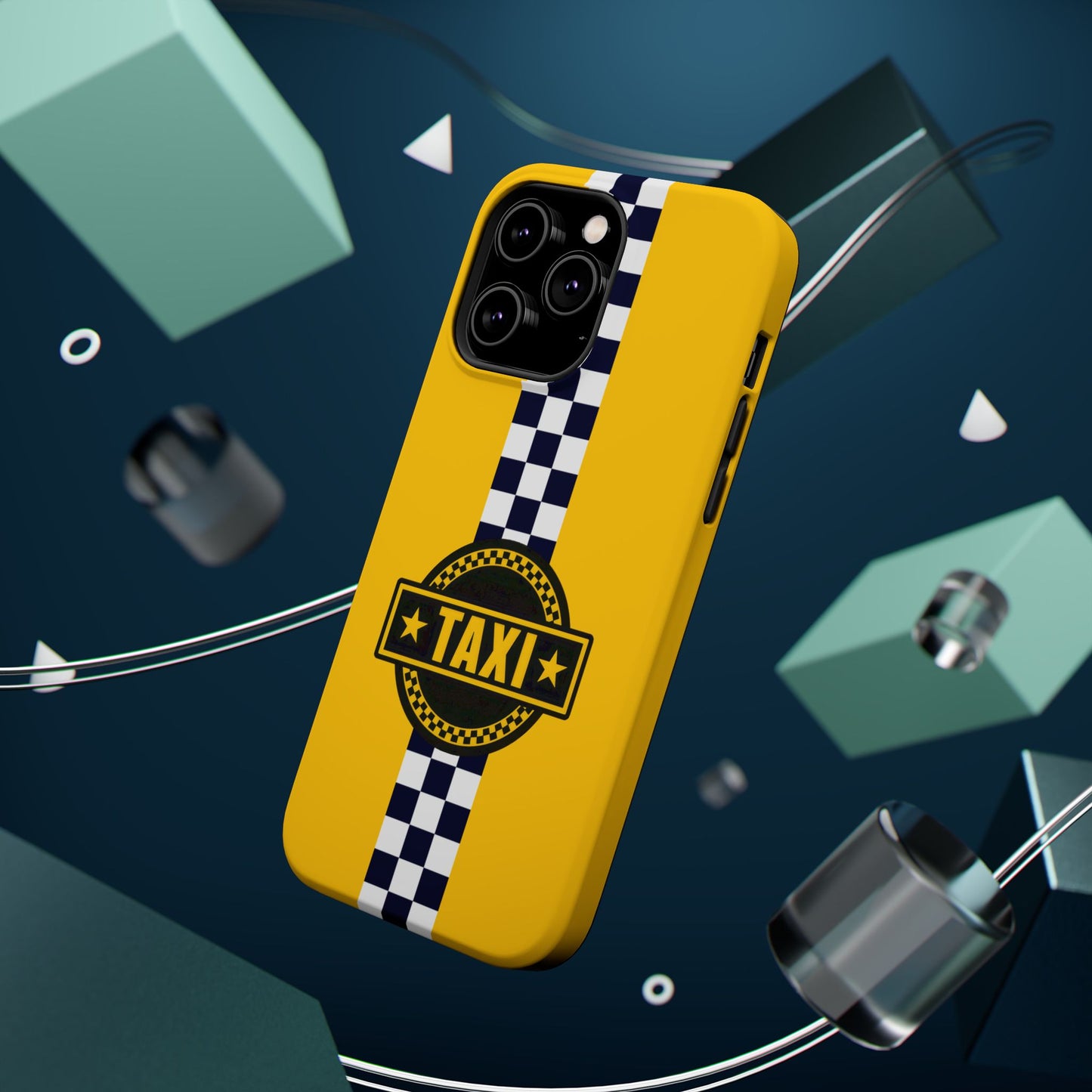 City Taxi Magnetic iPhone Cases