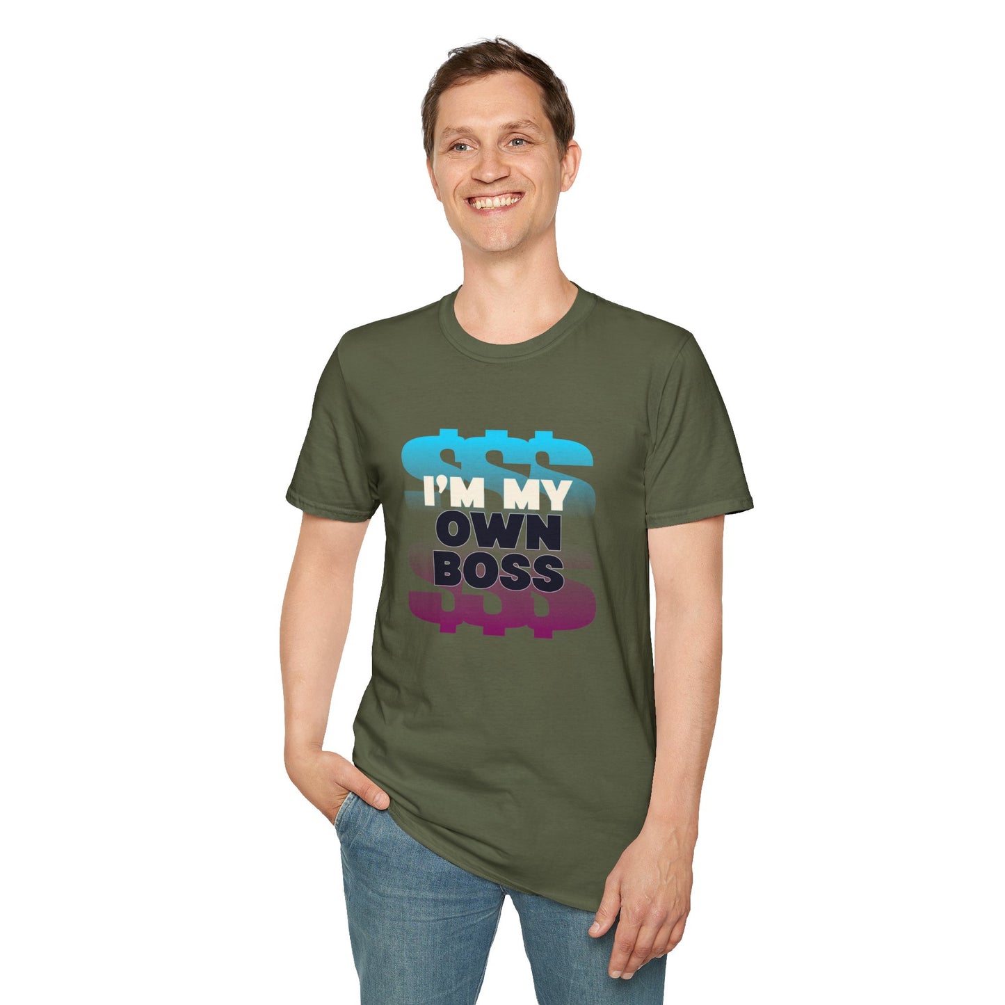 I'm My Own Boss Unisex Softstyle T-Shirt