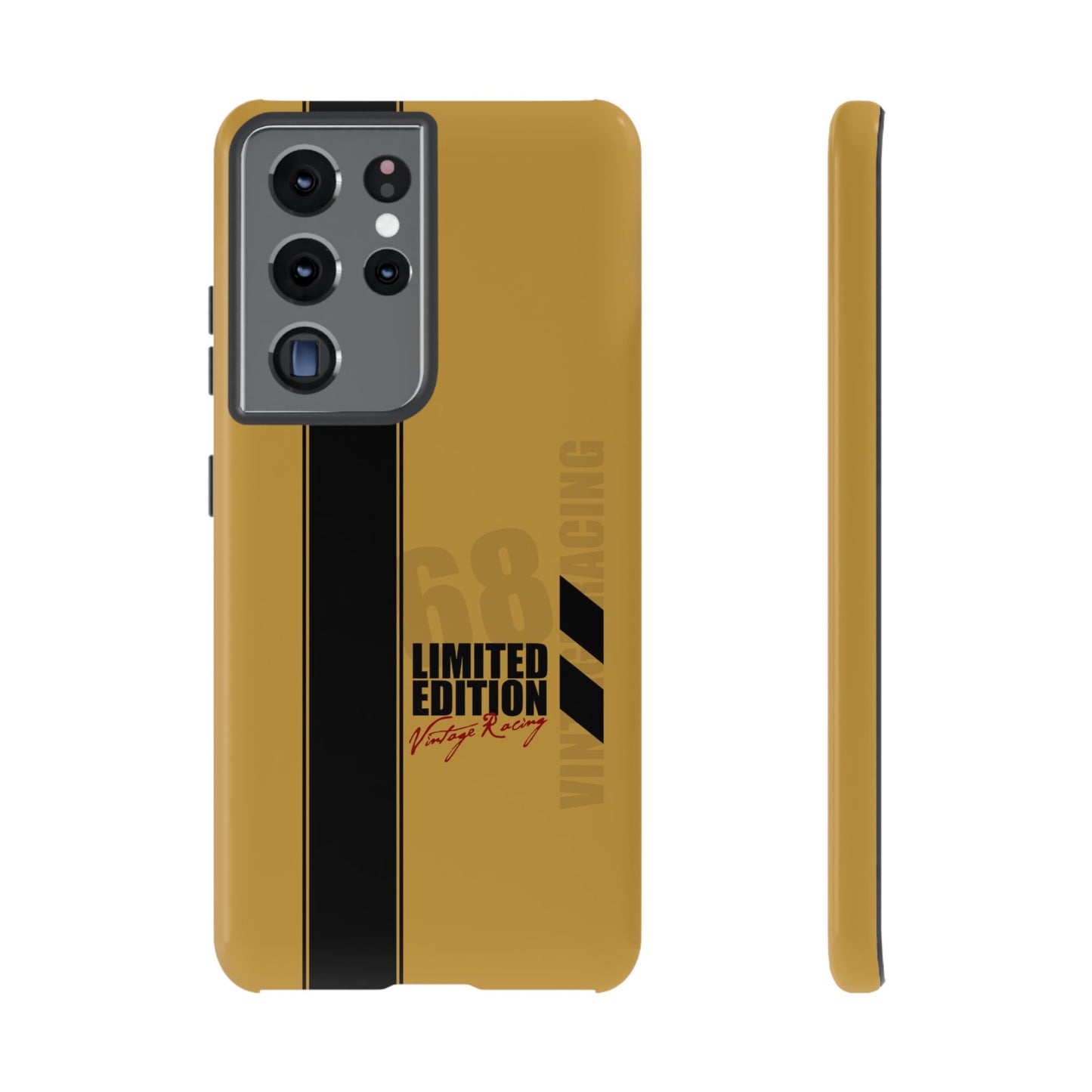 Vintage Racing 68 Tough Case, Retro Racecar Design