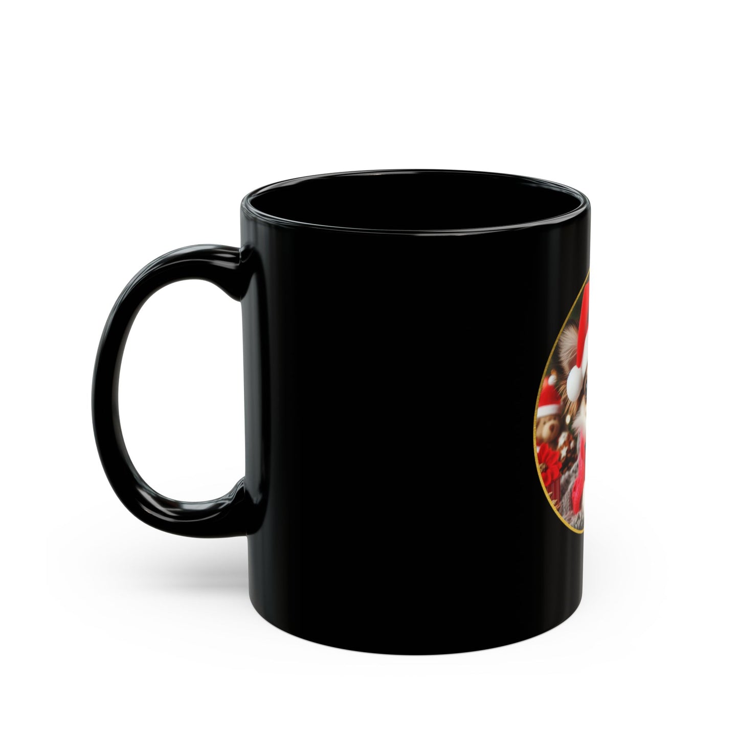 Merry Chihuahua-mas Black Mug - 11oz, 15oz