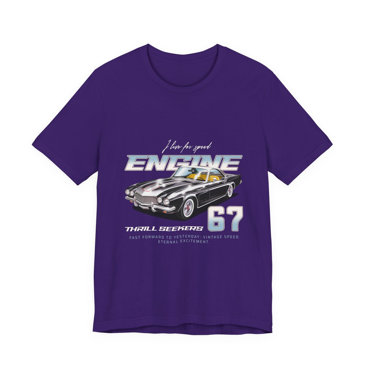 I Live For Speed Engine Tee