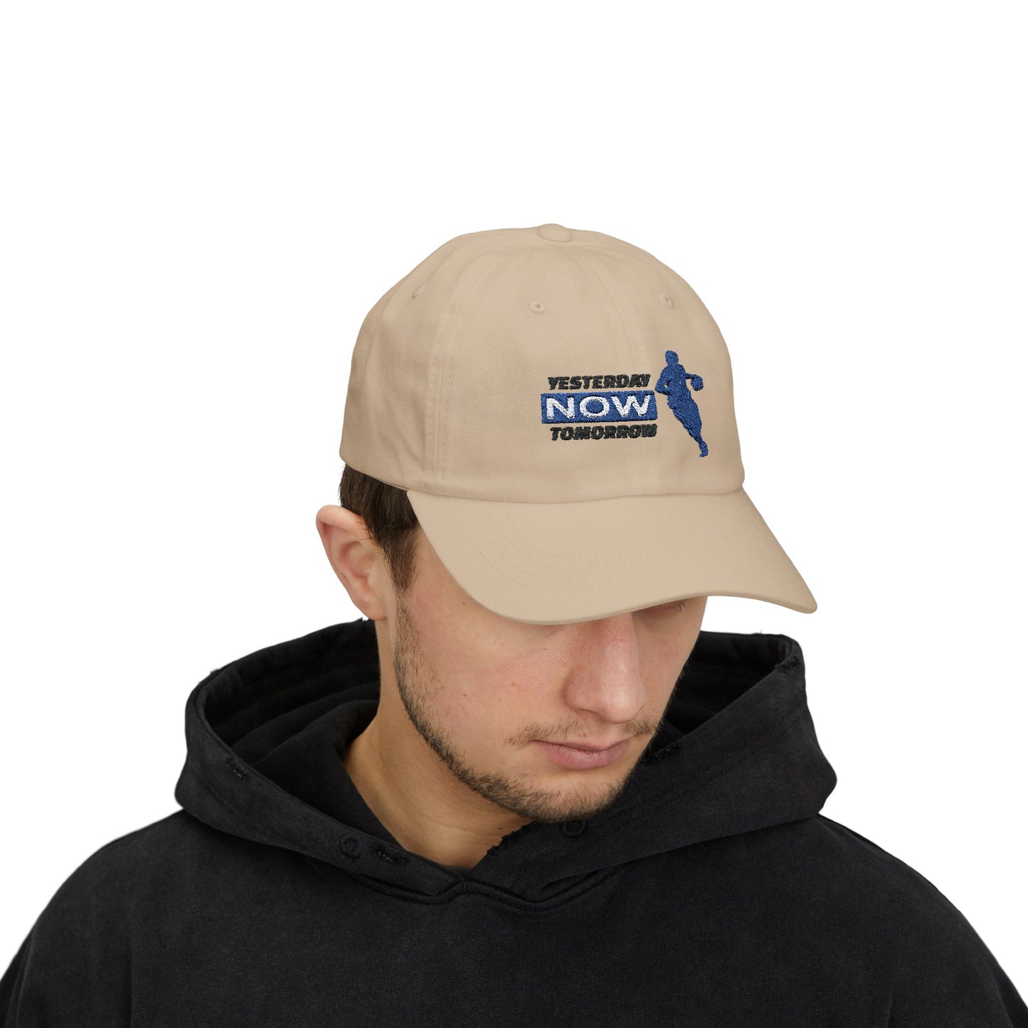 Yesterday Now Tomorrow Classic Dad Cap / embroidered