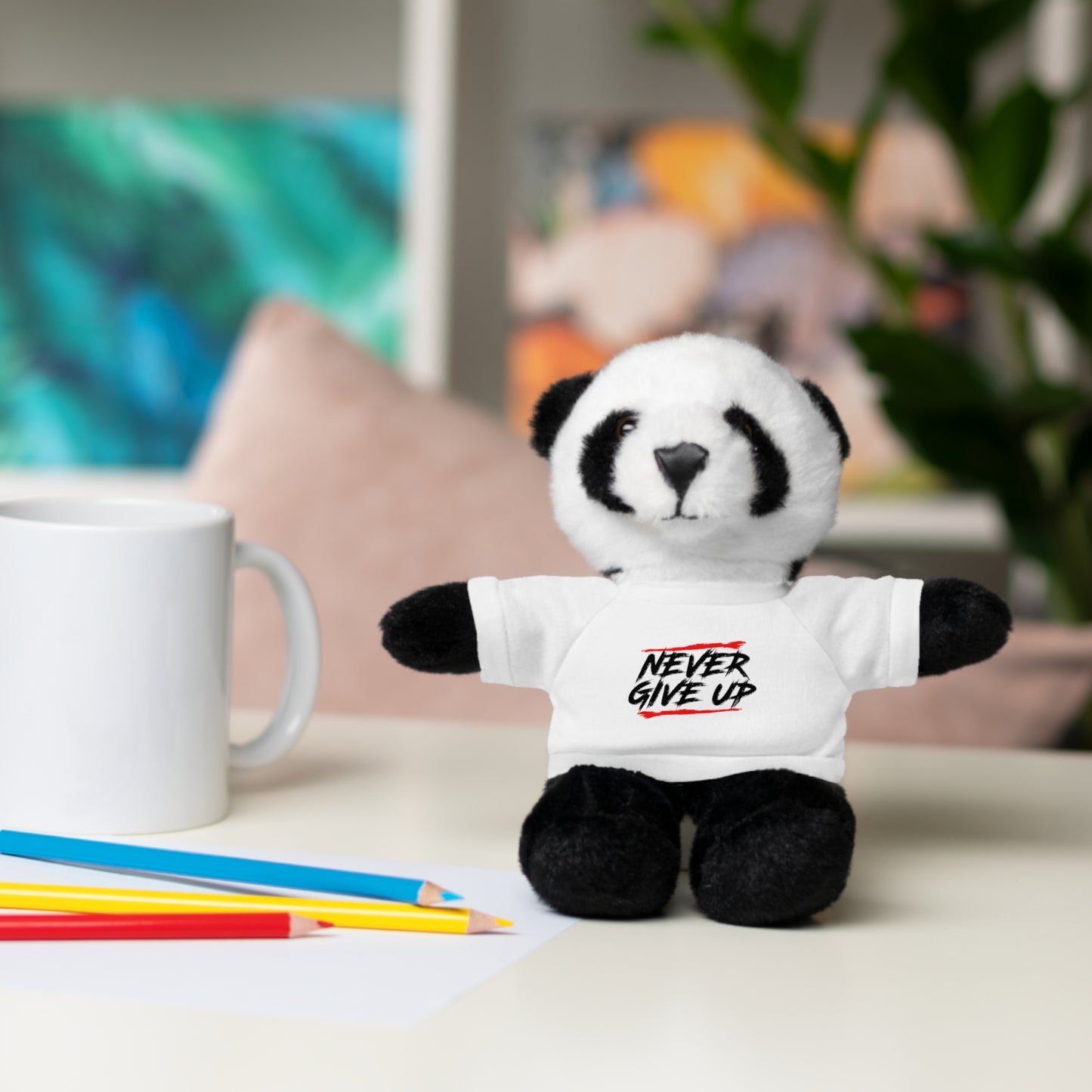 Motivation Stuffed Animal, Plush Inspirational Gift