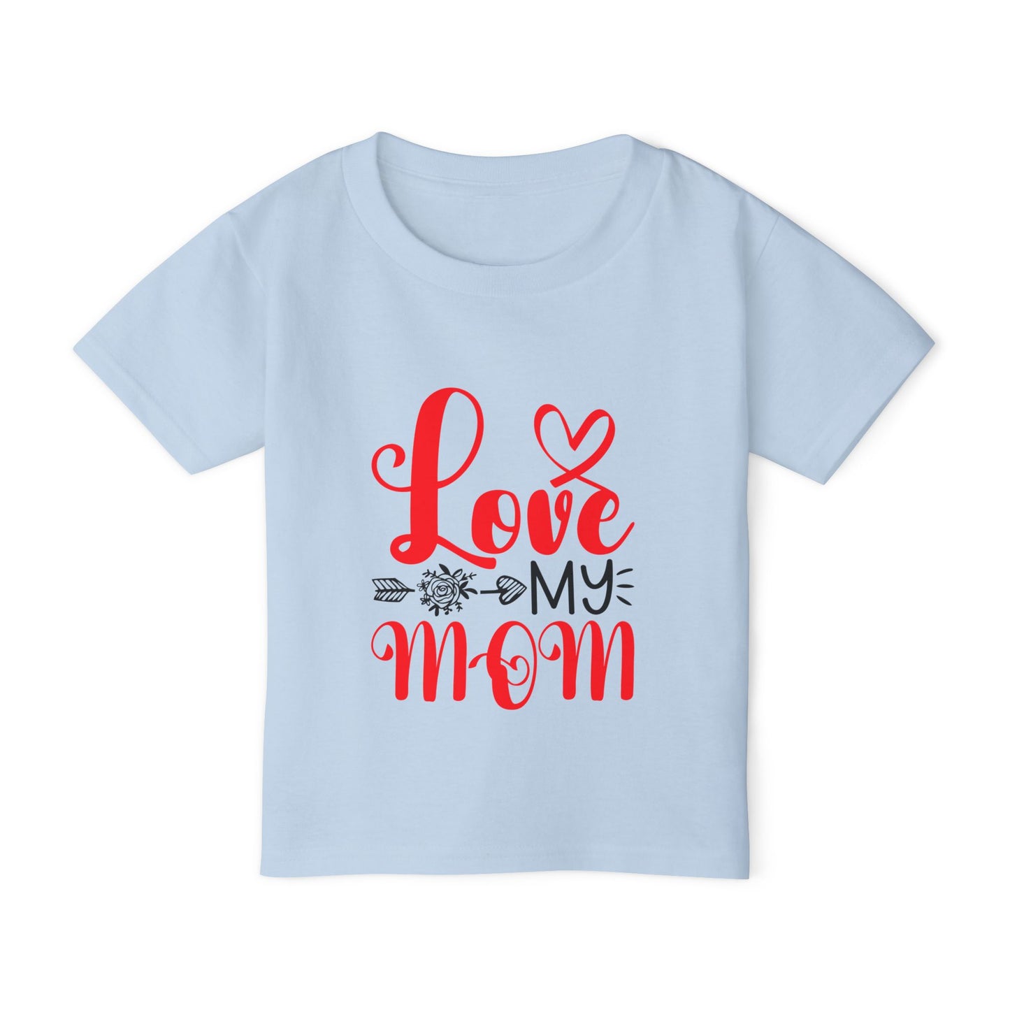 Toddler T-Shirt: 'Love My Mom' Cute Kids Tee