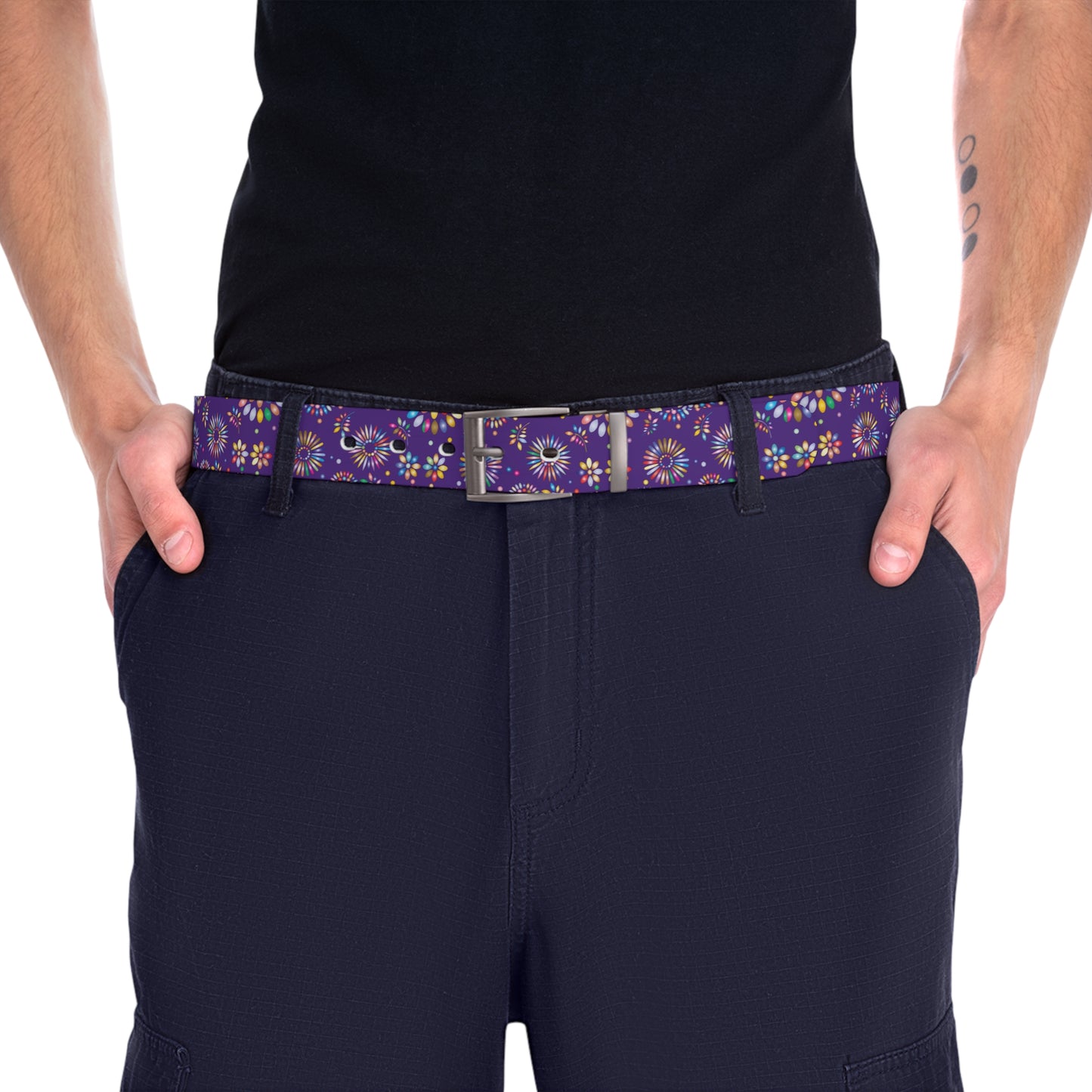 Vibrant Vibes Belt /Purple