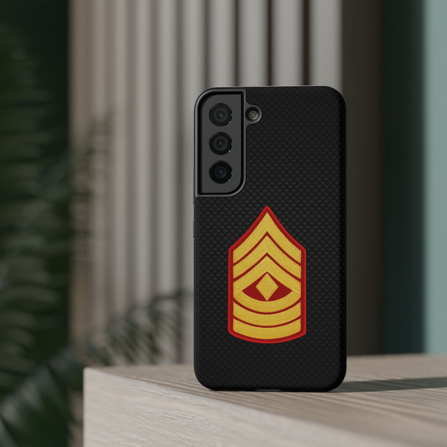 Rank Insignia Impact-Resistant Cases, First Sergeant